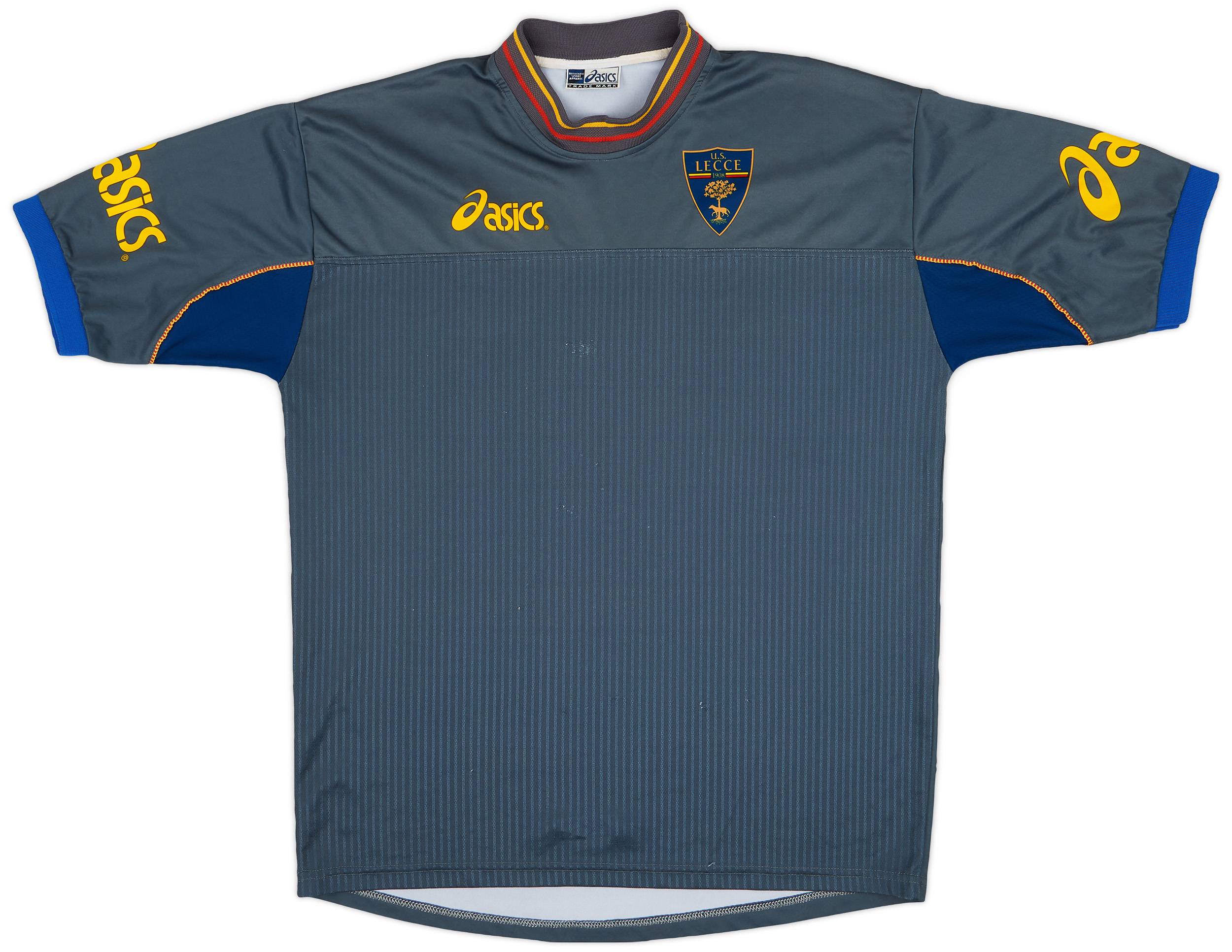 2001-02 Lecce Asics Training Shirt - 8/10 - (XL)