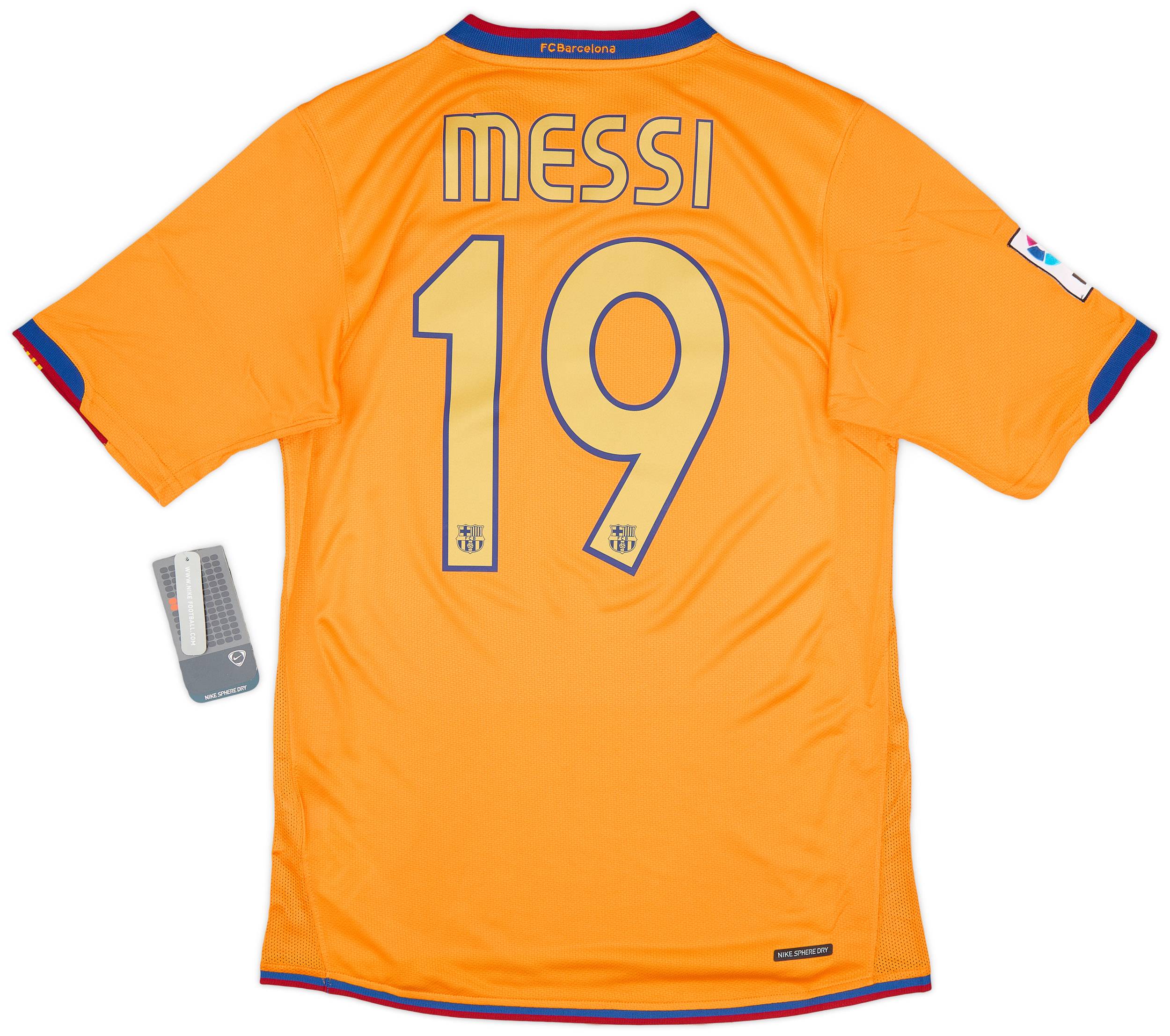 2006-08 Barcelona Away Shirt Messi #19 (S)