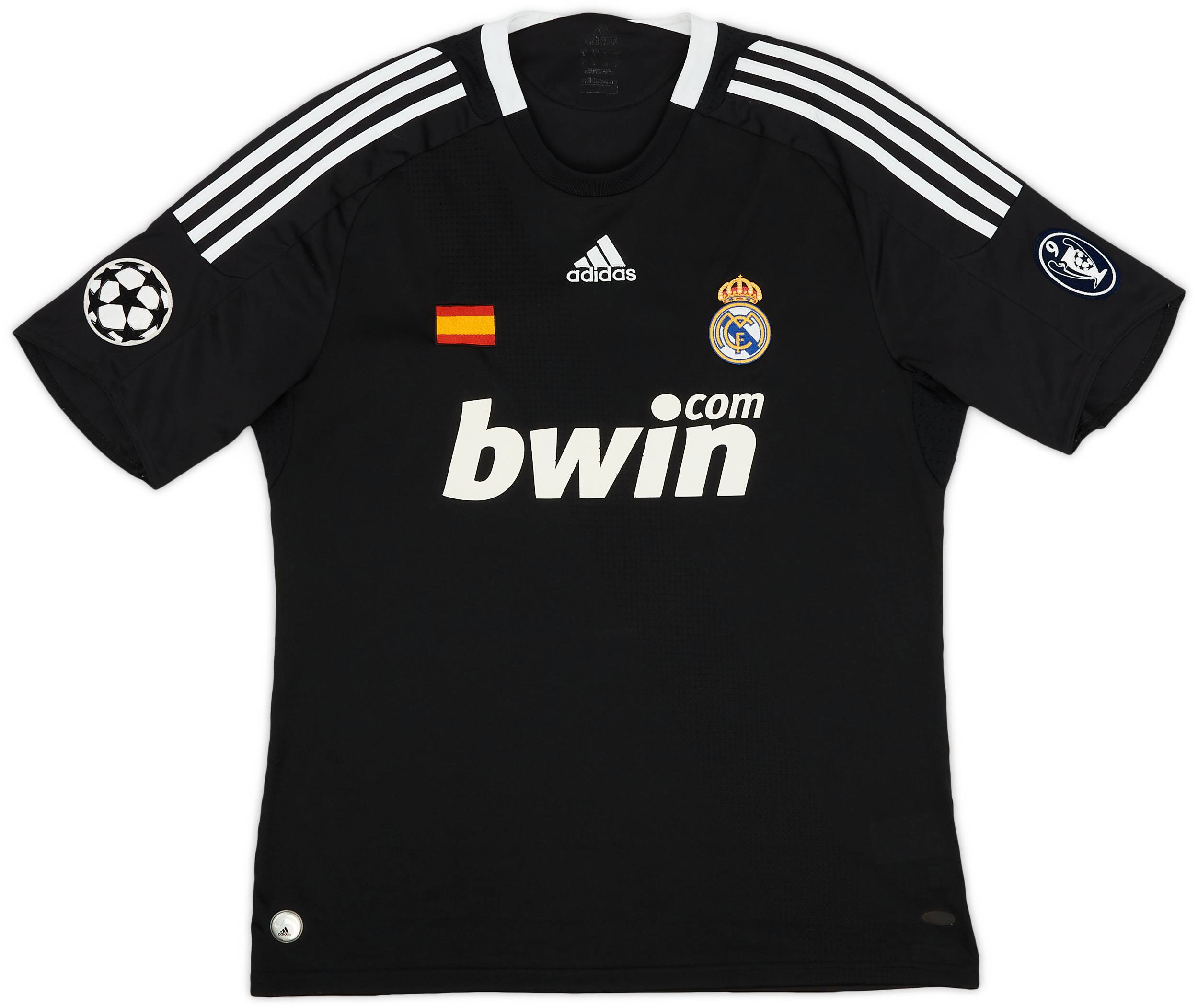 Real Madrid HEAT.RDY 黒シャツ　カマヴィンガ　Lサイズ Real Madrid Camiseta Hombre Black & Gold - Official Real