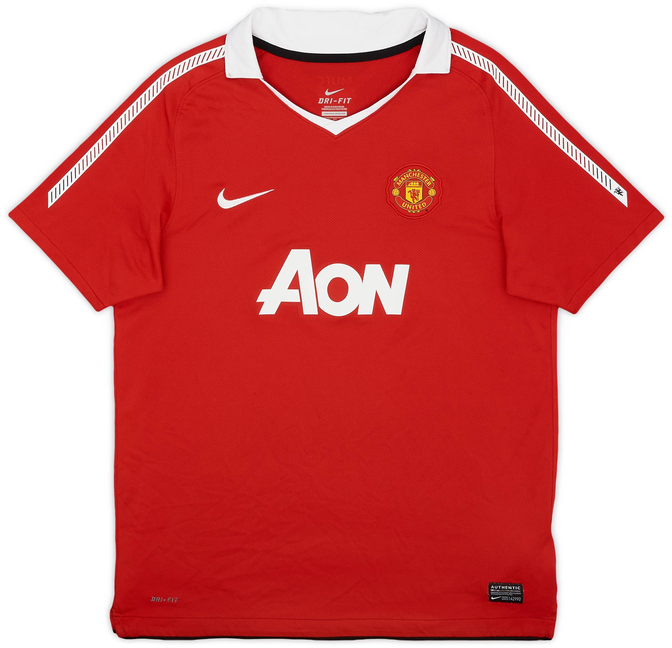 2010-11 Manchester United Home Shirt - 8/10 - (XL.Boys)