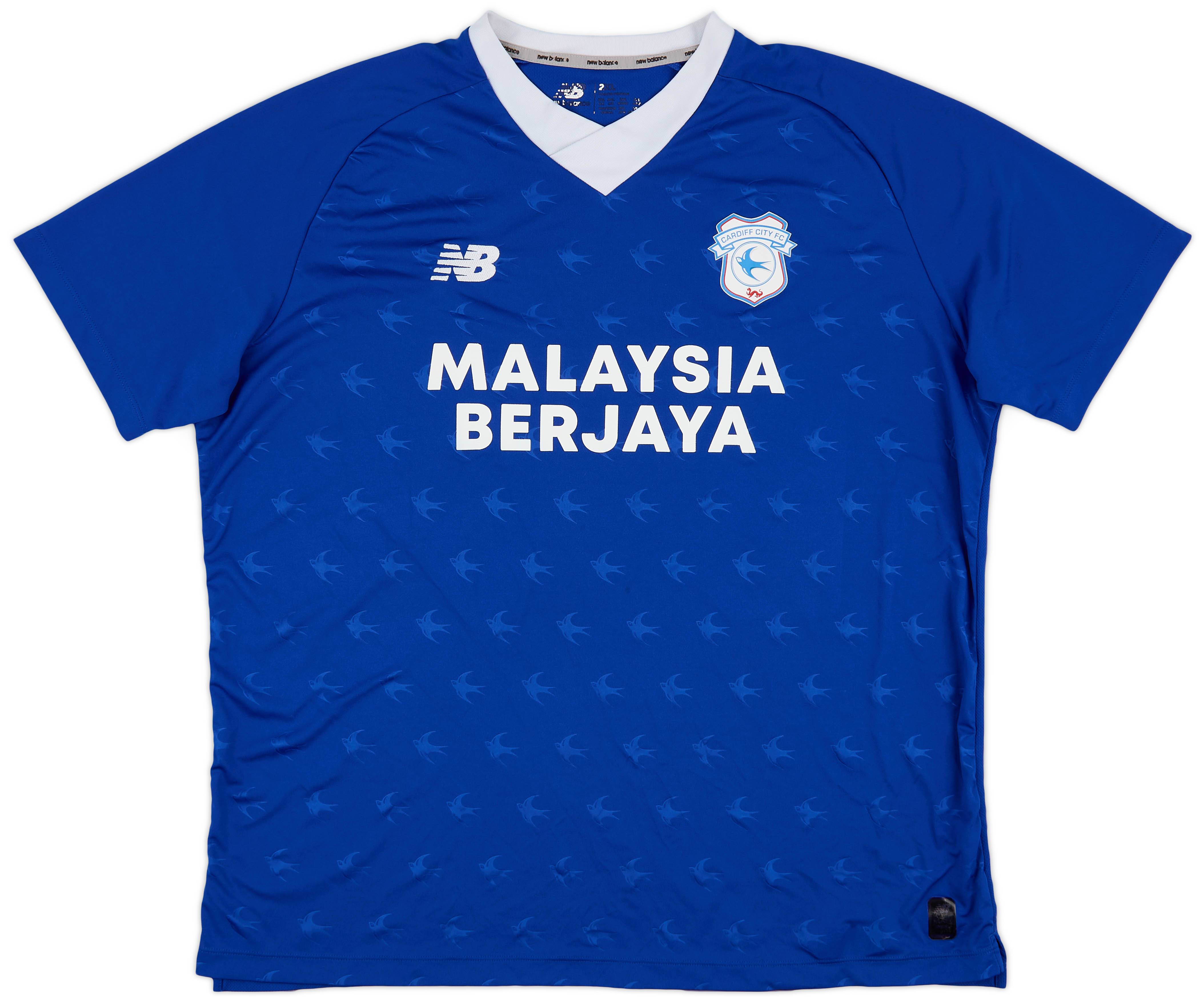 2022-23 Cardiff City Home Shirt - 8/10 - (XXL)