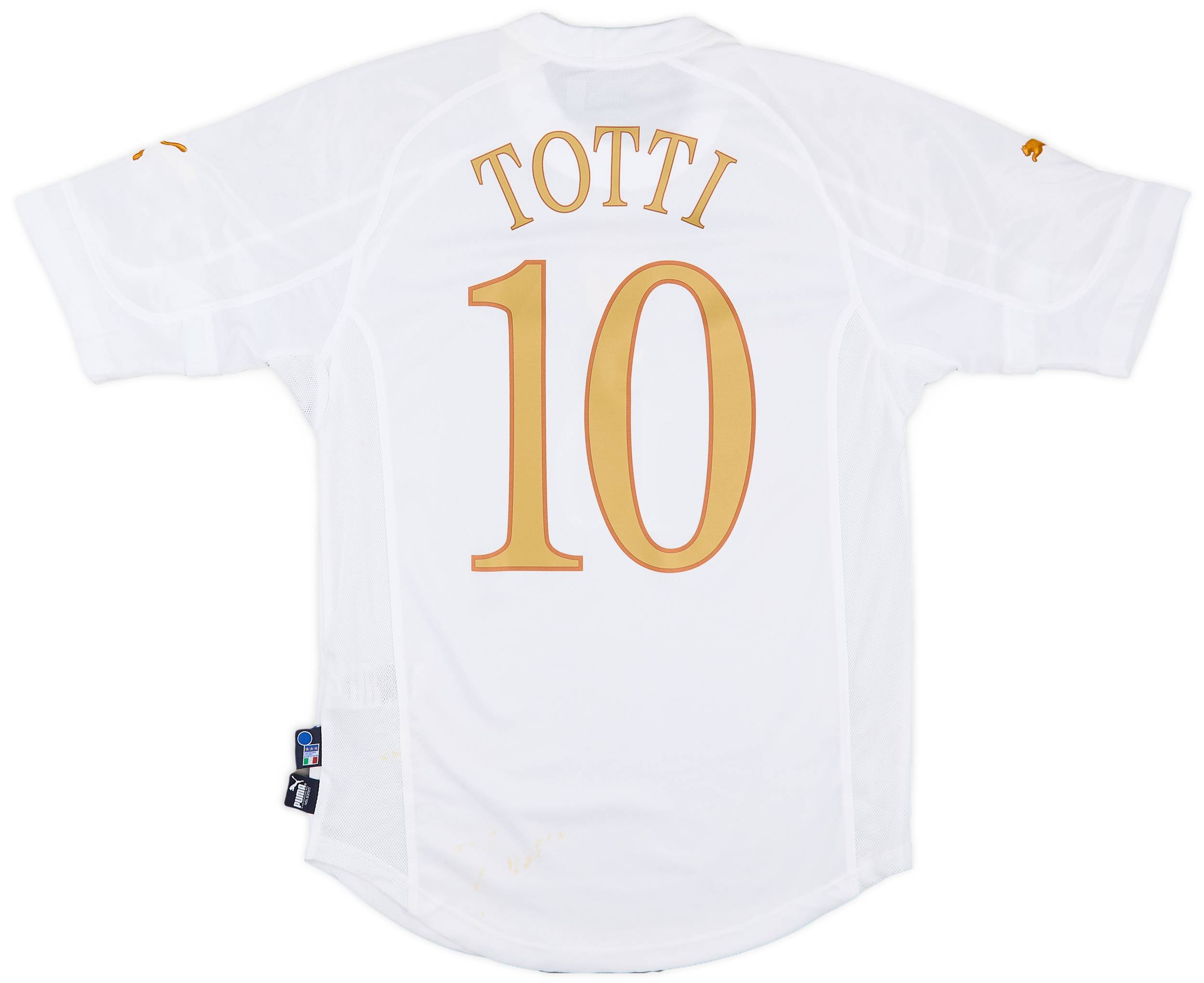 2004-06 Italy Away Shirt Totti #10 (S)