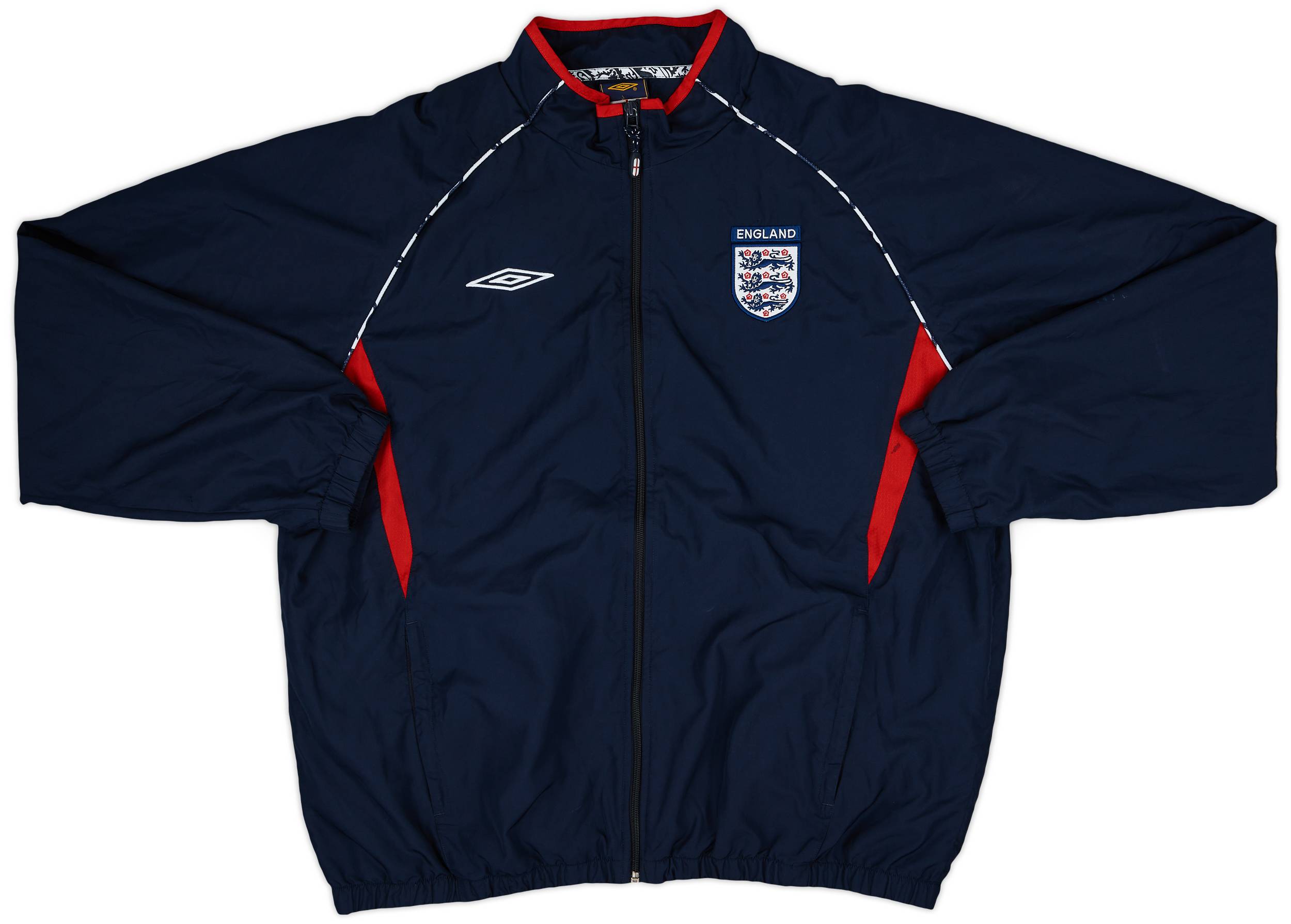 2007-09 England Umbro Track Jacket - 8/10 - (XXL)