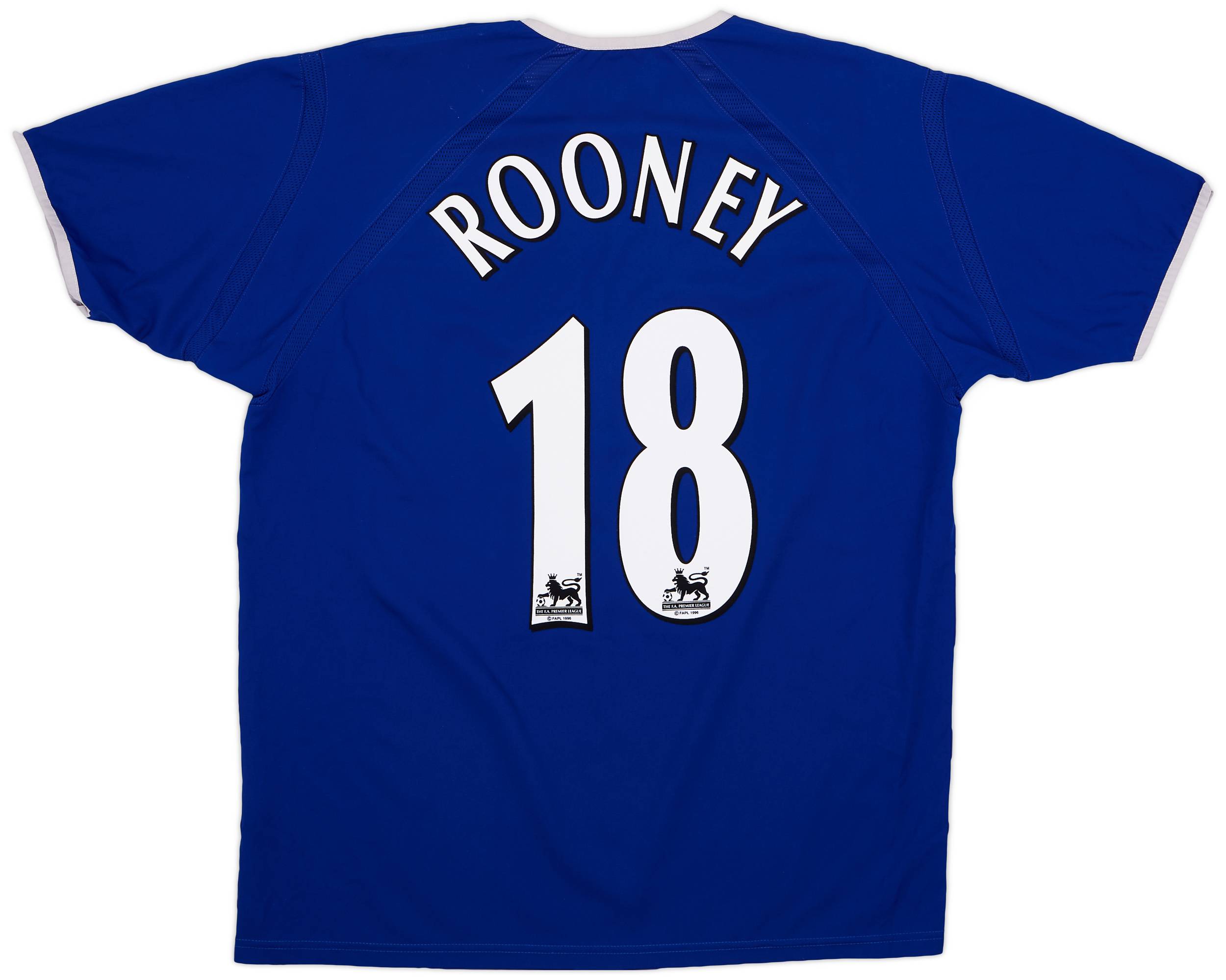 2003-04 Everton Home Shirt Rooney #18 - 8/10 - (L)