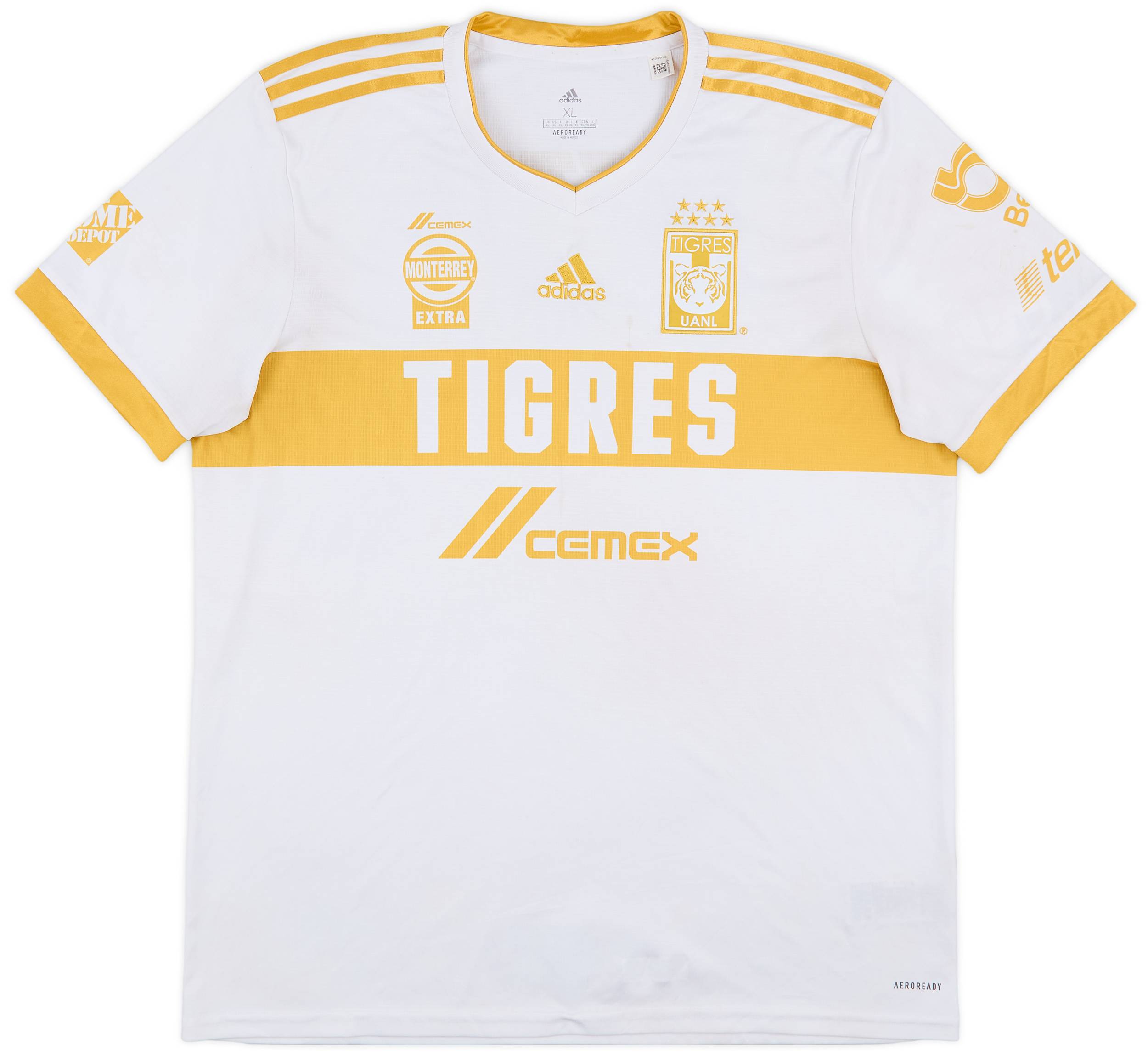 2020 21 Tigres UANL Third Shirt 6 10 XL