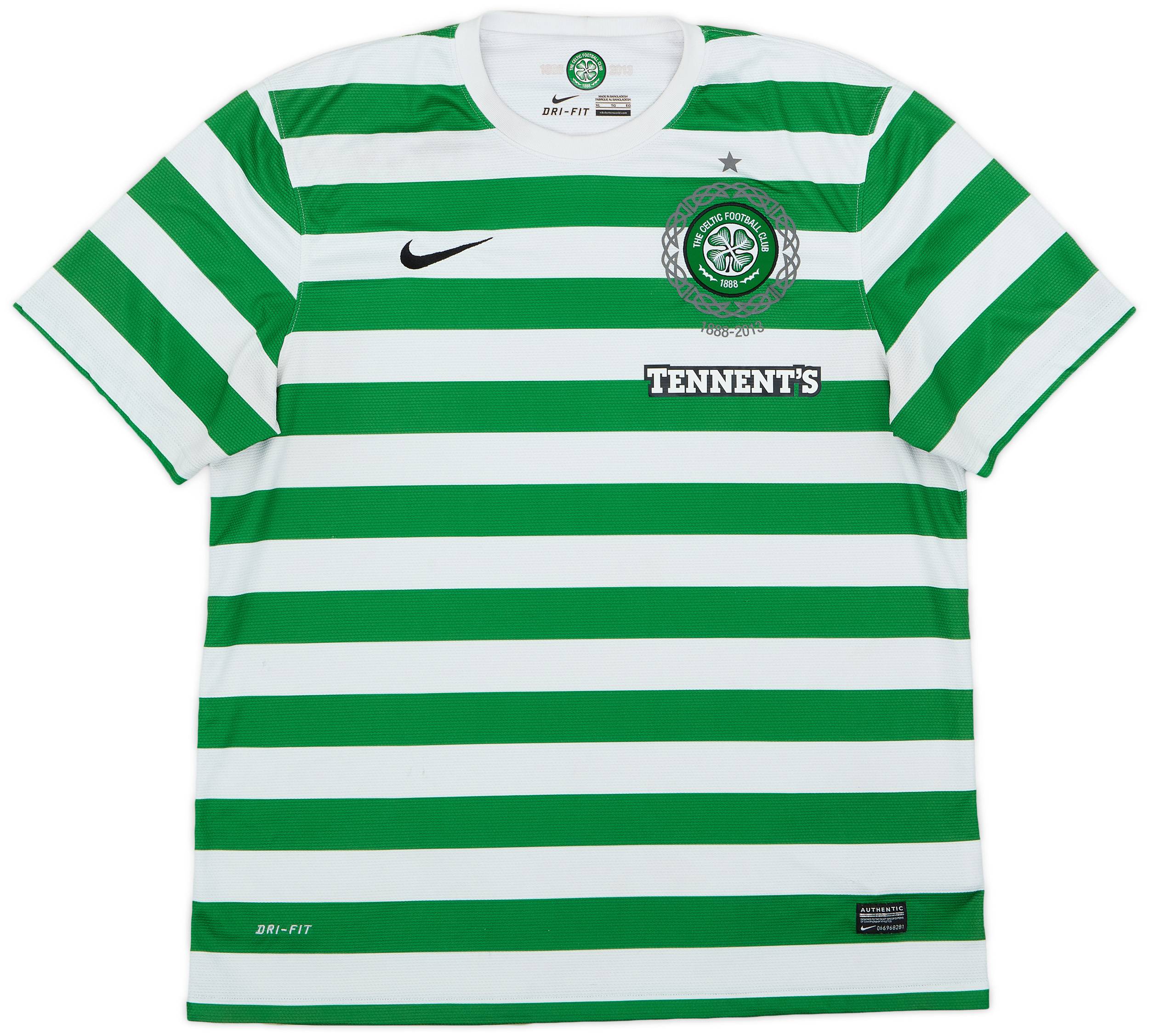2012-13 Celtic '125th Anniversary' Home Shirt - 5/10 - (XL)