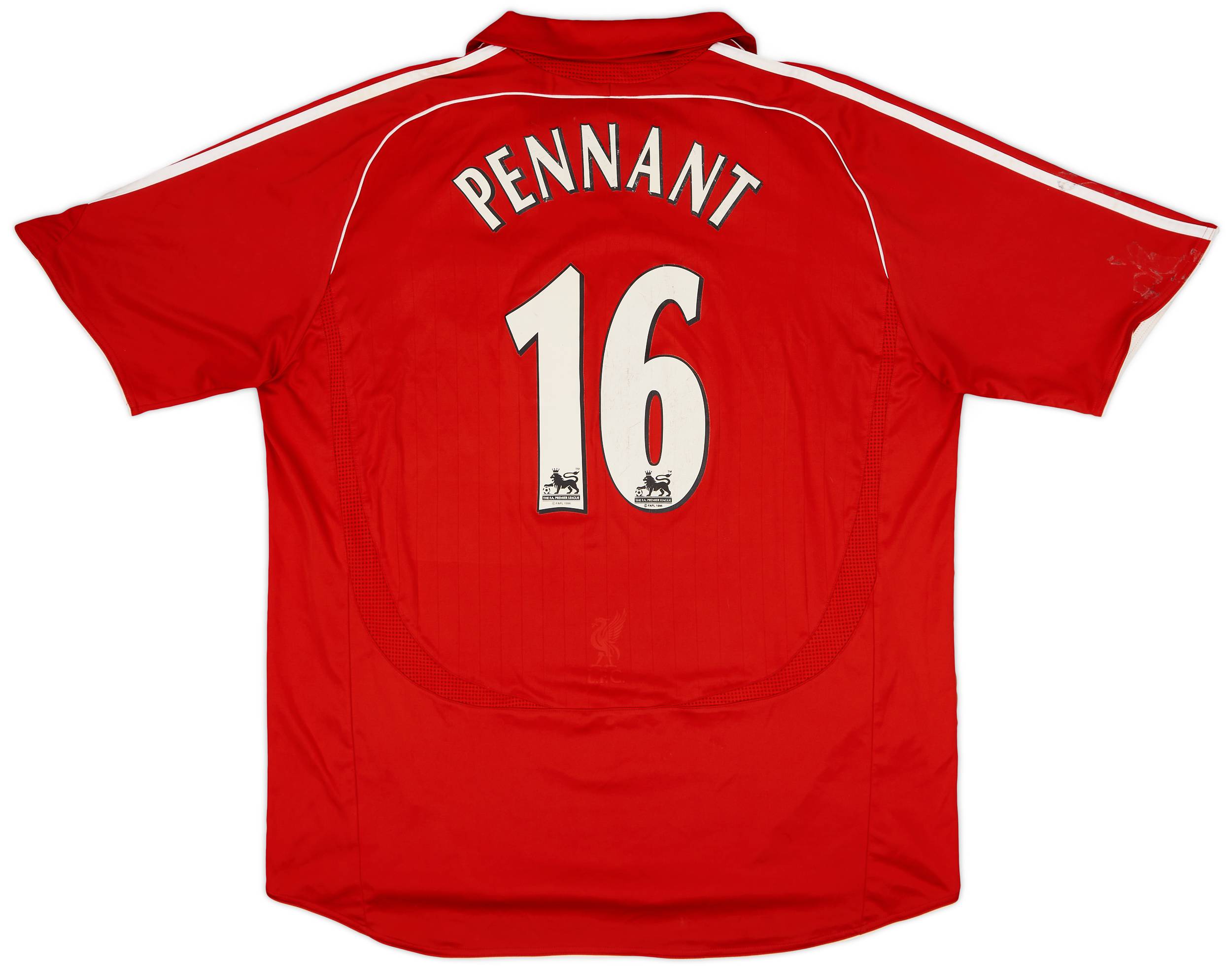 2006-08 Liverpool Home Shirt Pennant #16 - 4/10 - (XXL)
