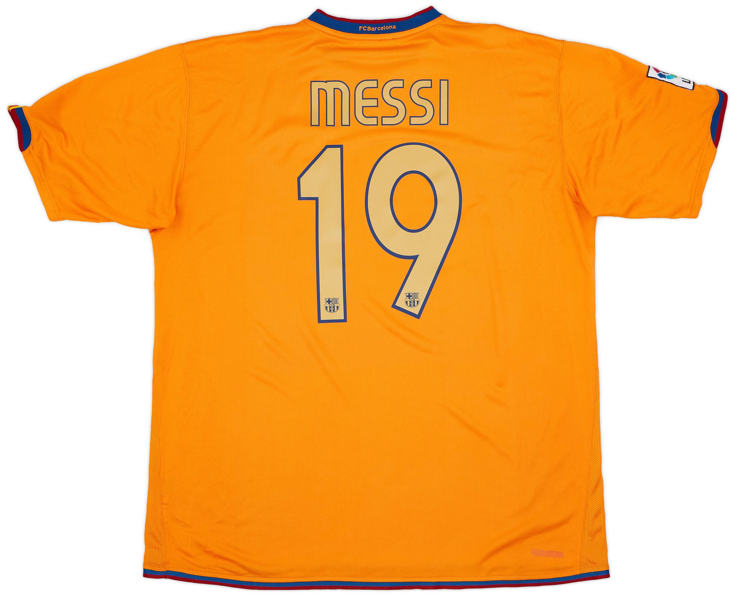 2006-08 Barcelona Away Shirt Messi #19 - 6/10 - (XXL)