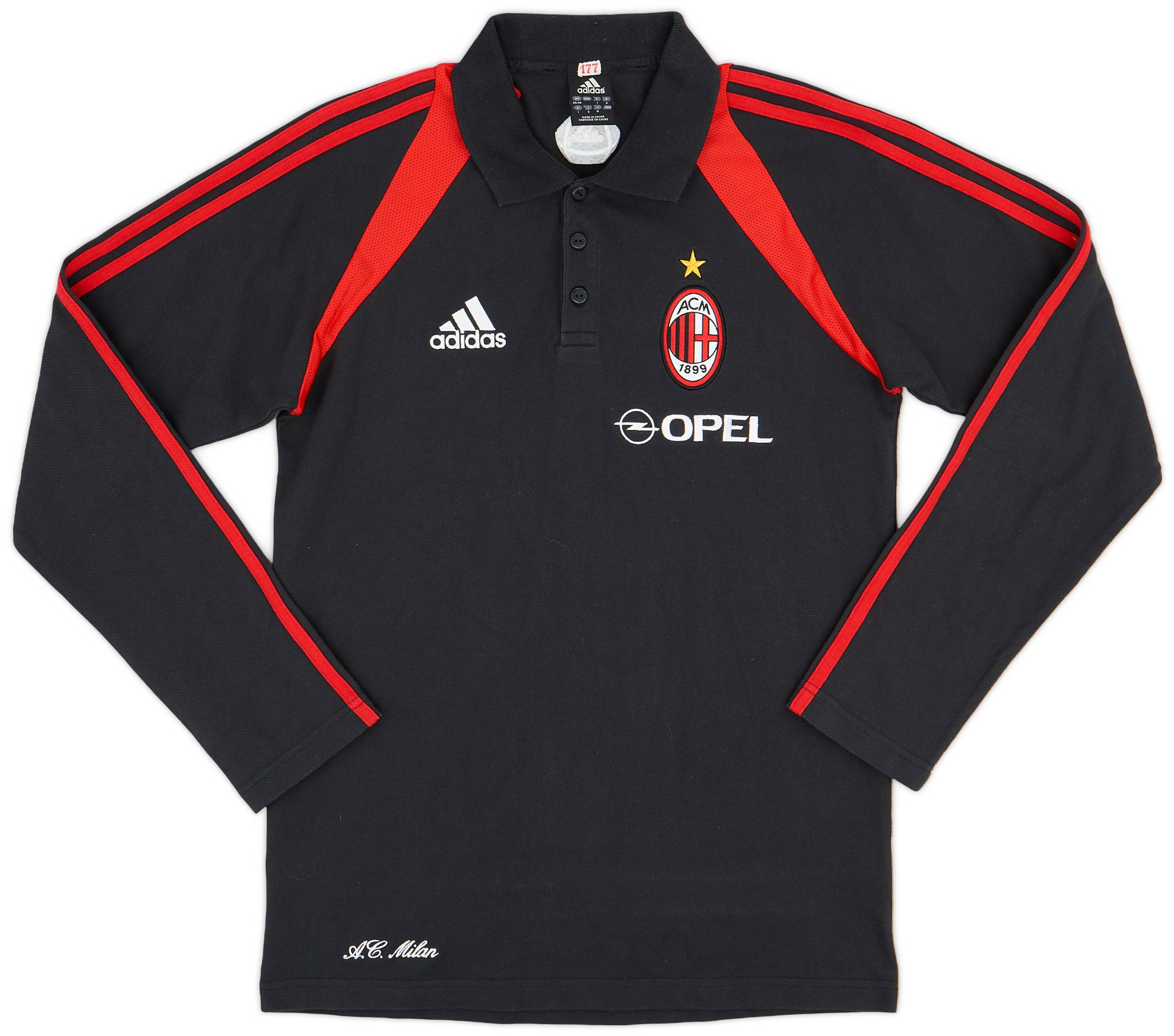 2004 05 AC Milan Polo L S Shirt 8 10 S