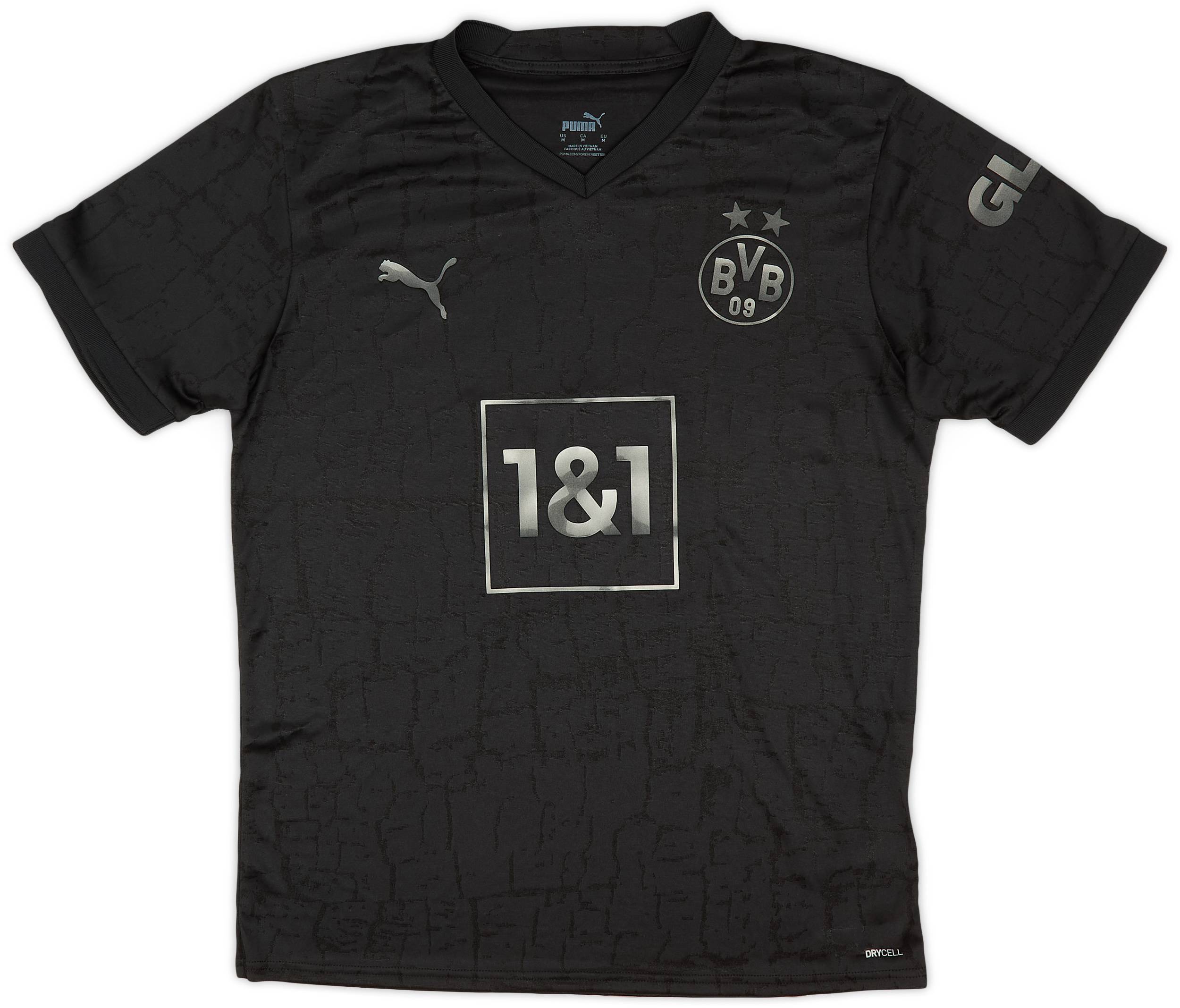 2022-23 Borussia Dortmund Blackout Special Edition Shirt - 9/10 - (M)
