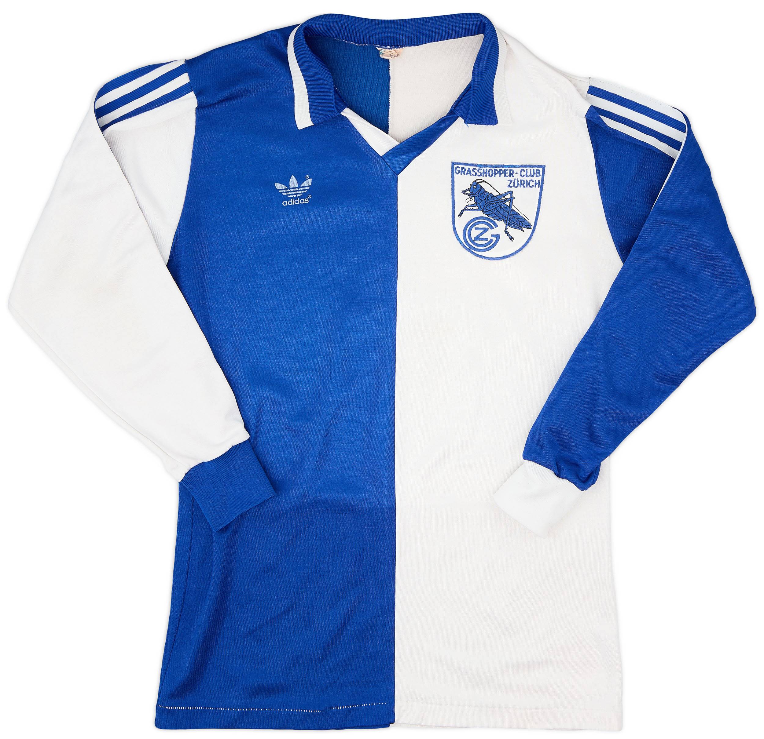 1980-85 Grasshoppers Home L/S Shirt - 7/10 - (M)