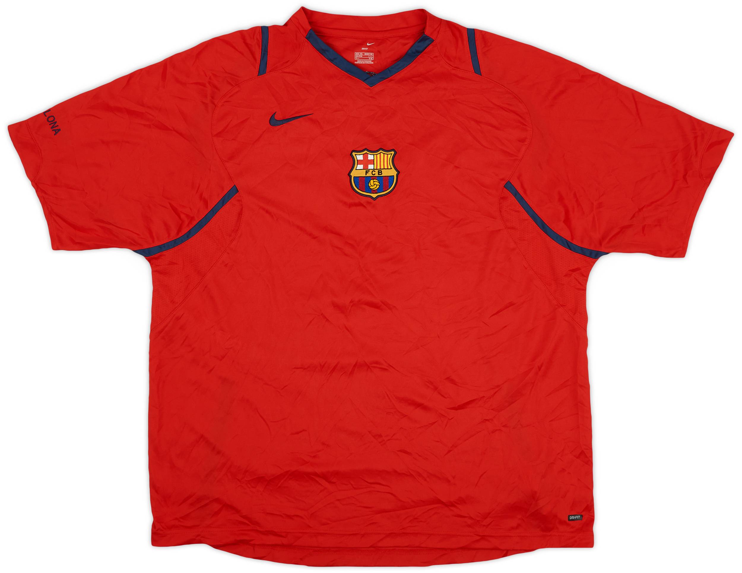 2006-07 Barcelona Nike Training Shirt - 9/10 - (XXL)