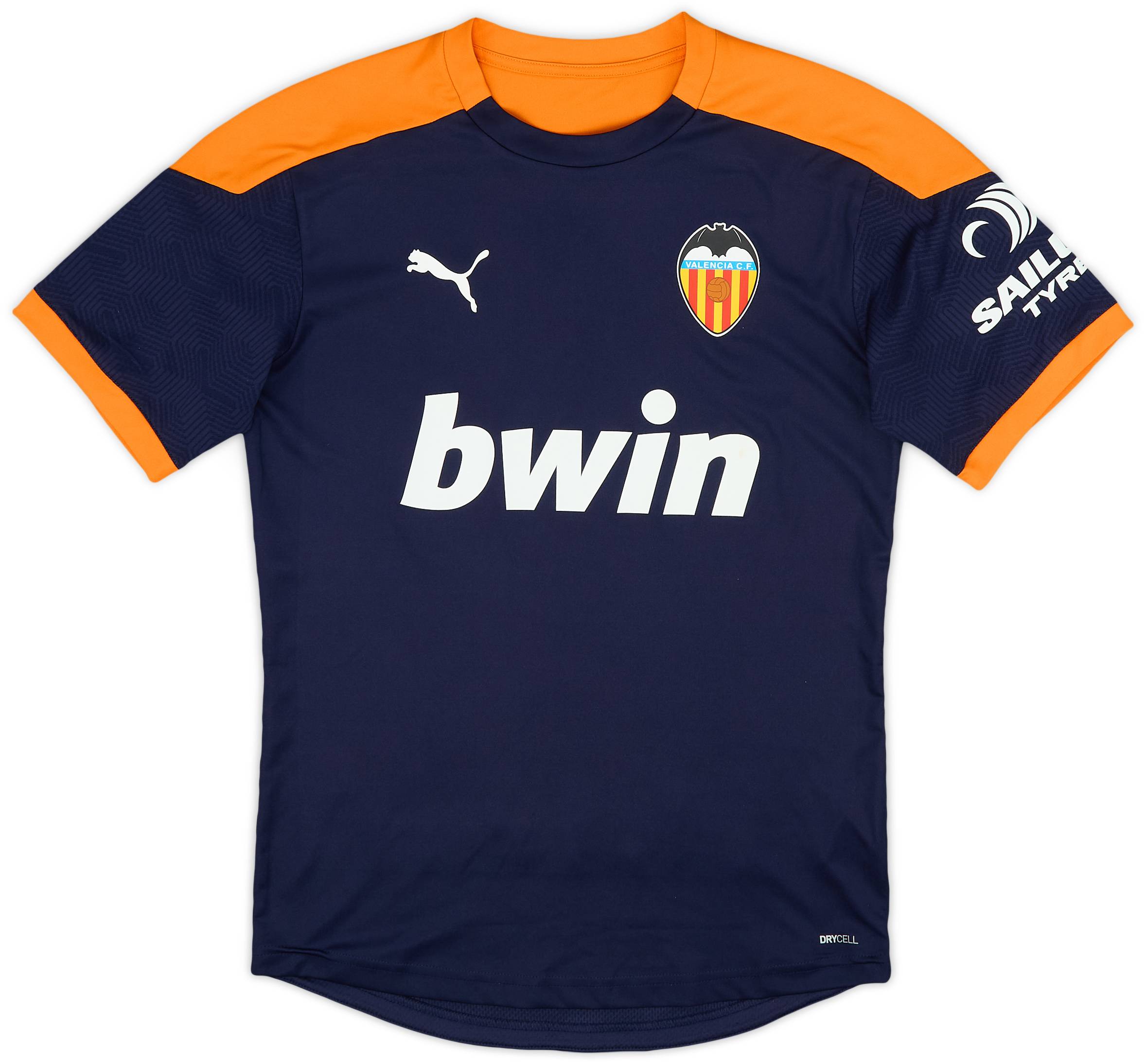 2020-21 Valencia Puma Training Shirt - 8/10 - (S)