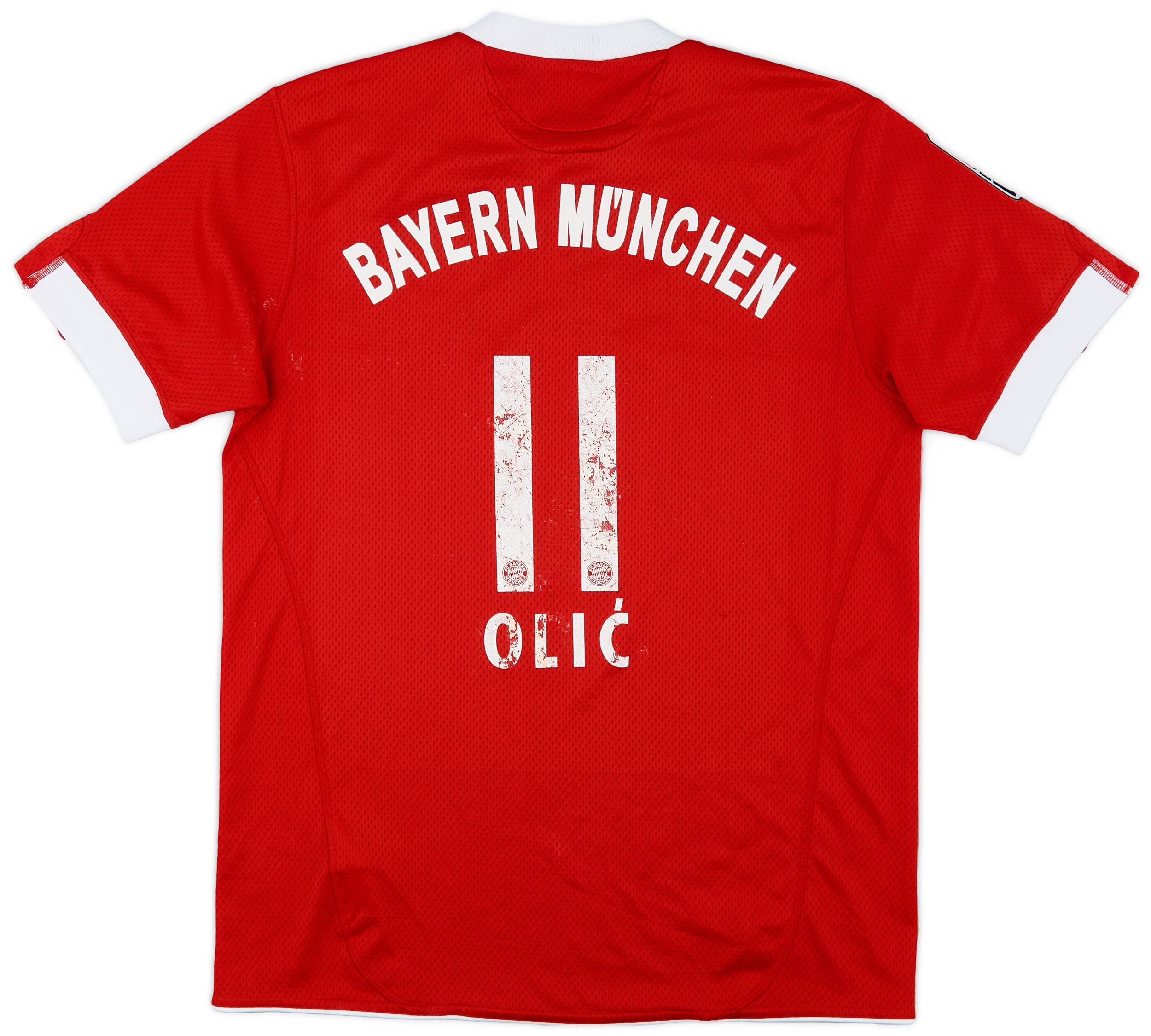 2009-10 Bayern Munich Home Shirt Olic #11 - 5/10 - (XL.Boys)