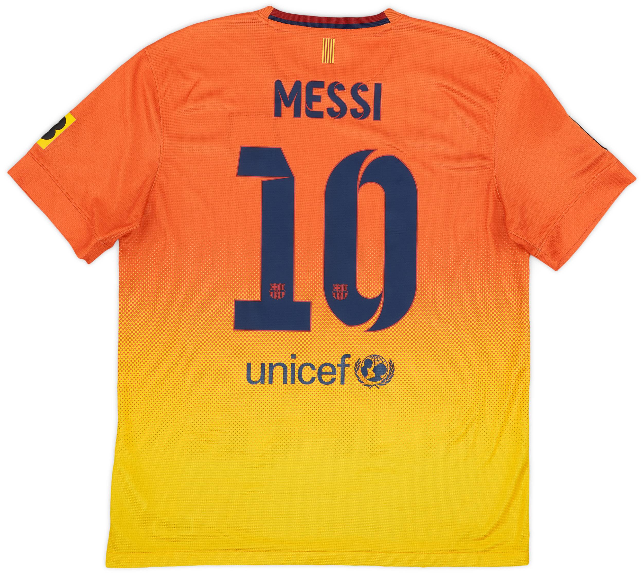 2012-13 Barcelona Away Shirt Messi #10 - 9/10 - (L)