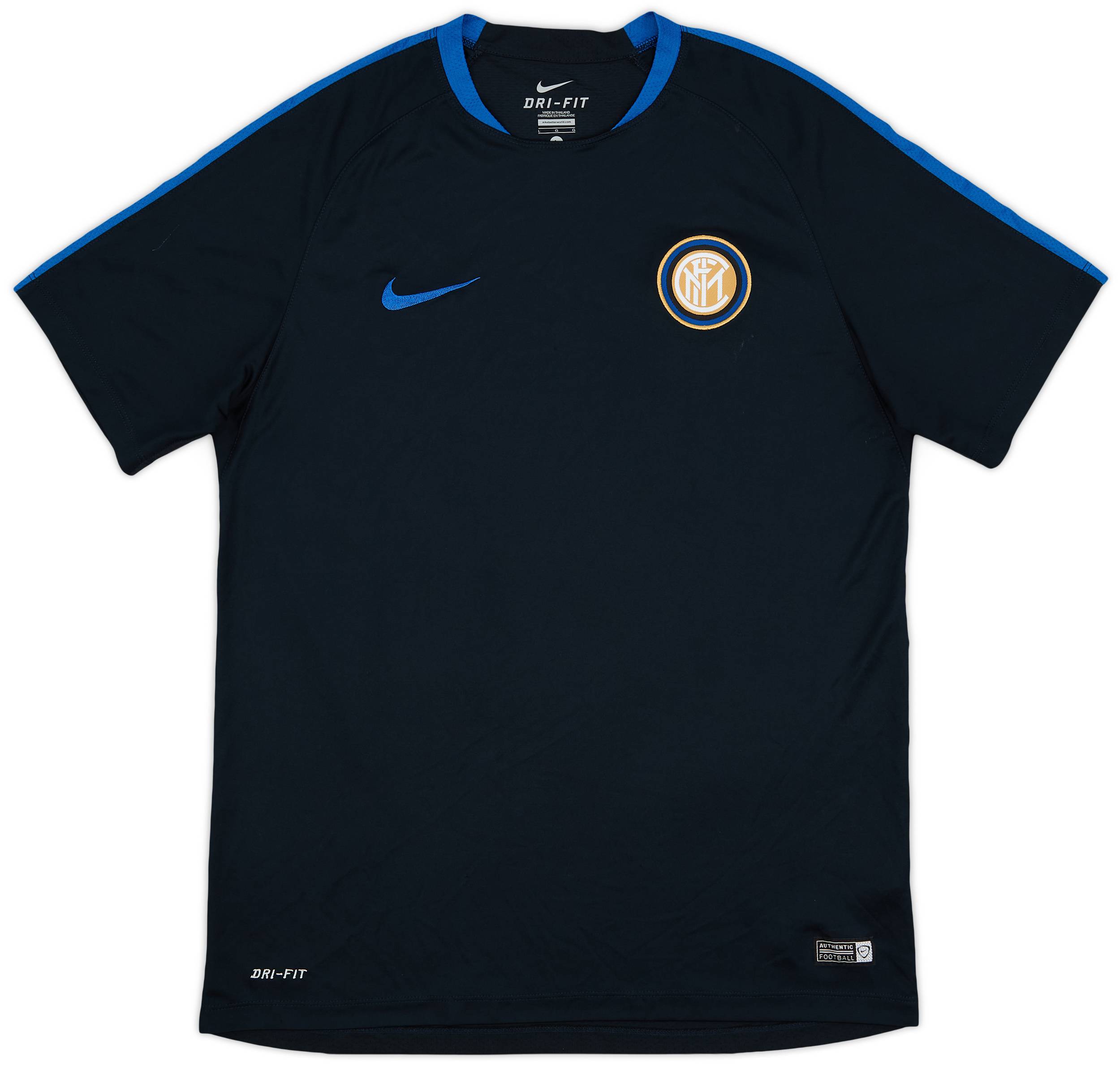 2015-16 Inter Milan Nike Training Shirt - 8/10 - (L)