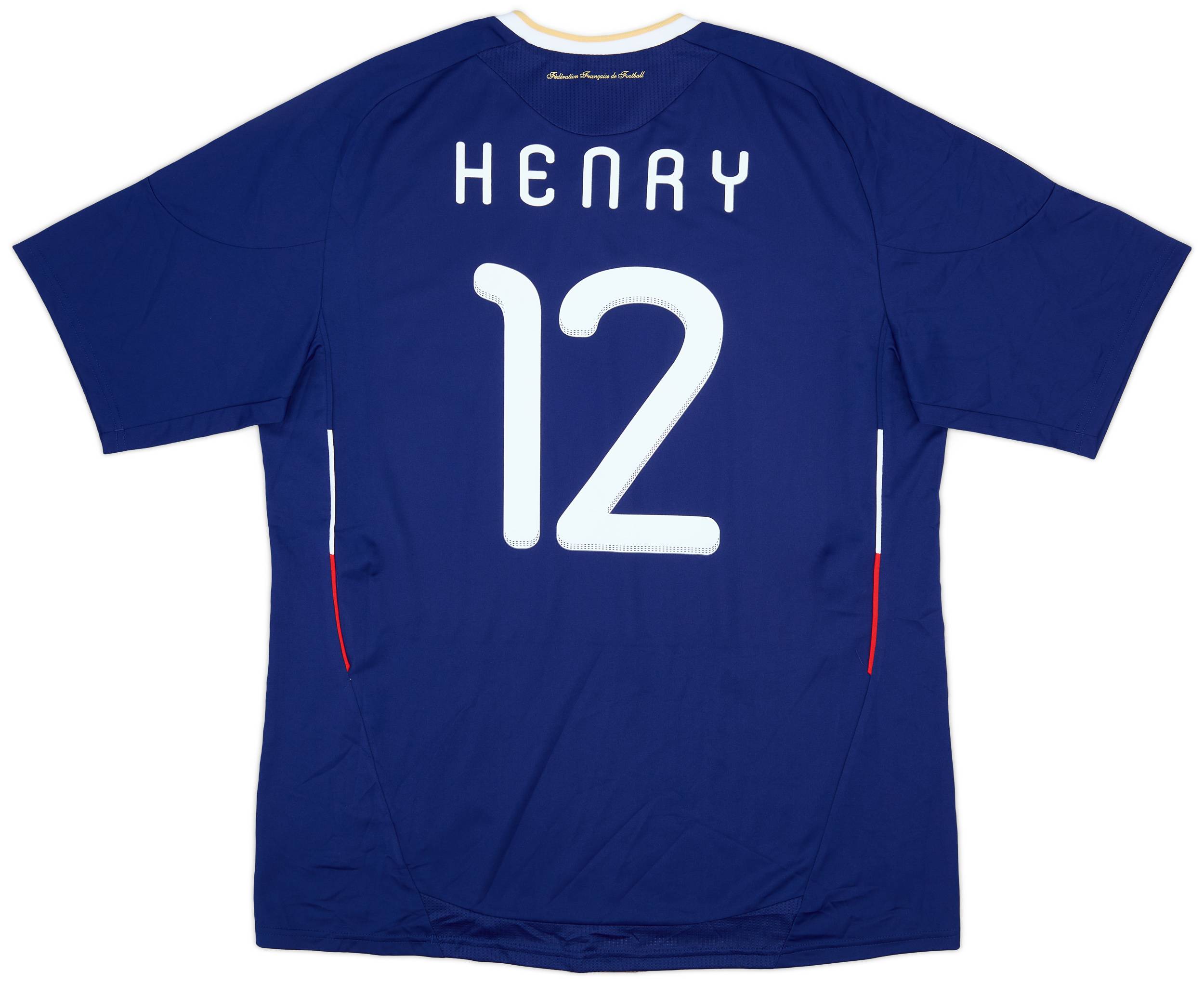 2009-10 France Home Shirt Henry #12 (XL)