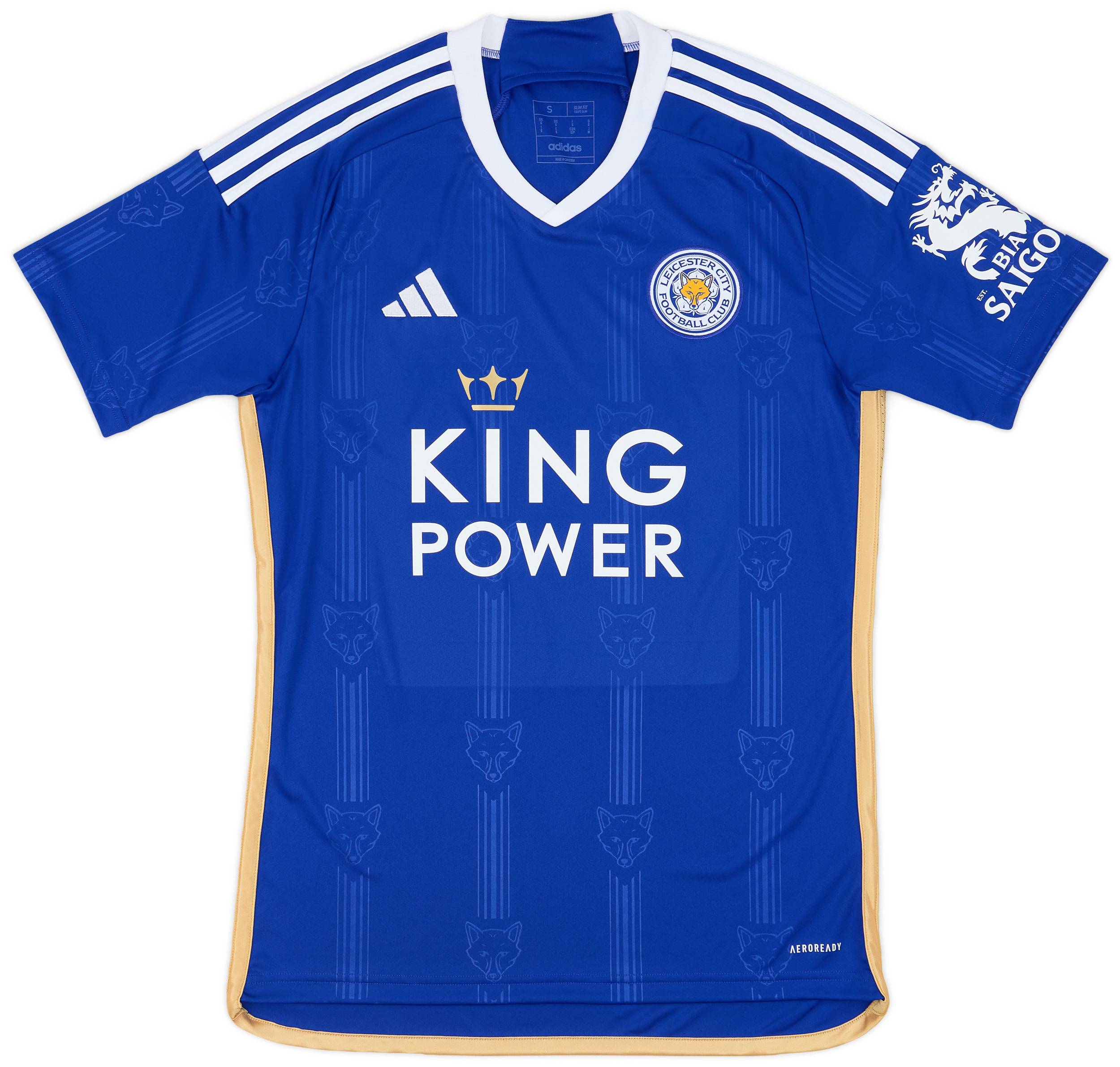 2023-24 Leicester Home Shirt - As New - (S)