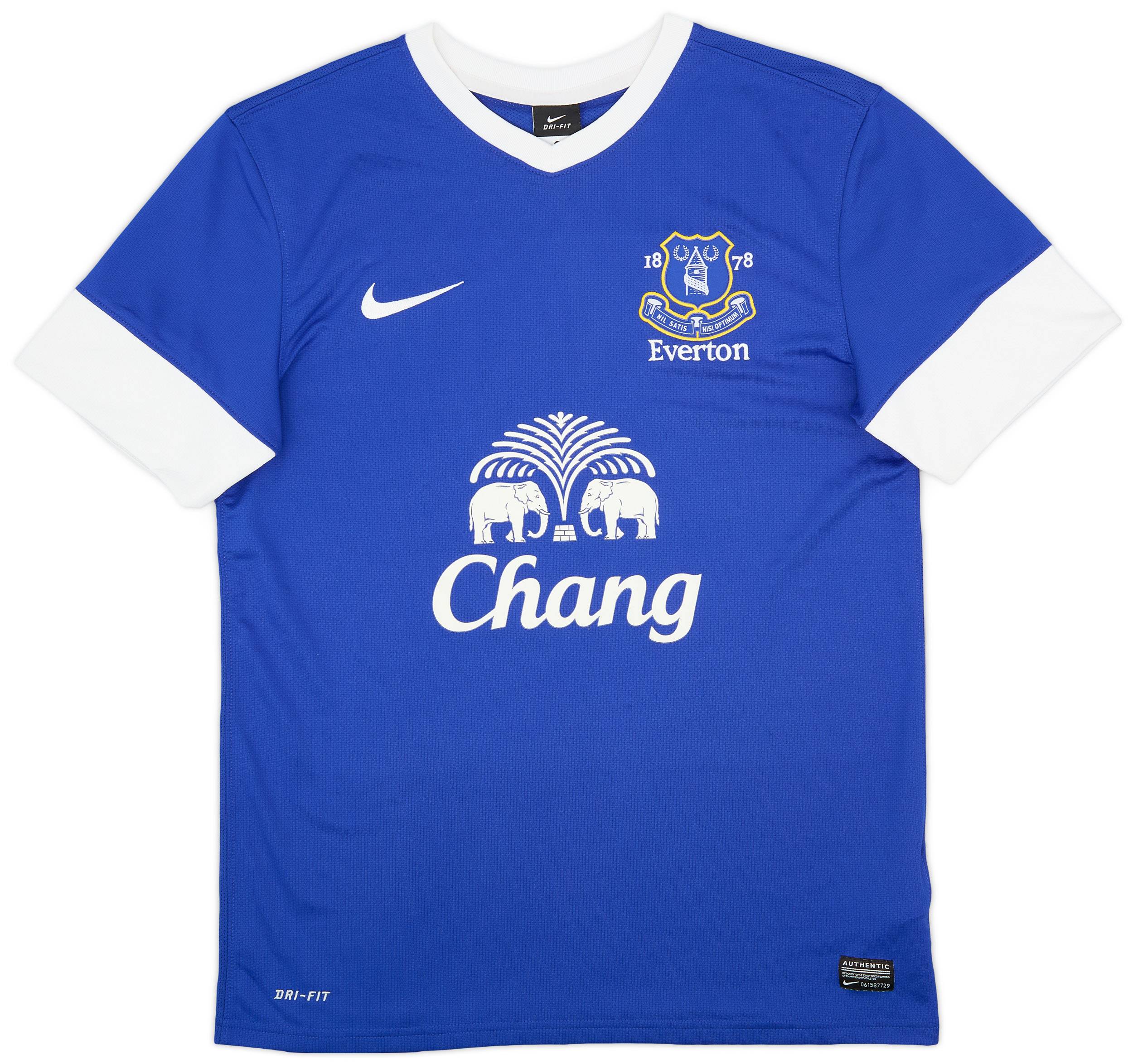 2012-13 Everton Home Shirt - 8/10 - (M)
