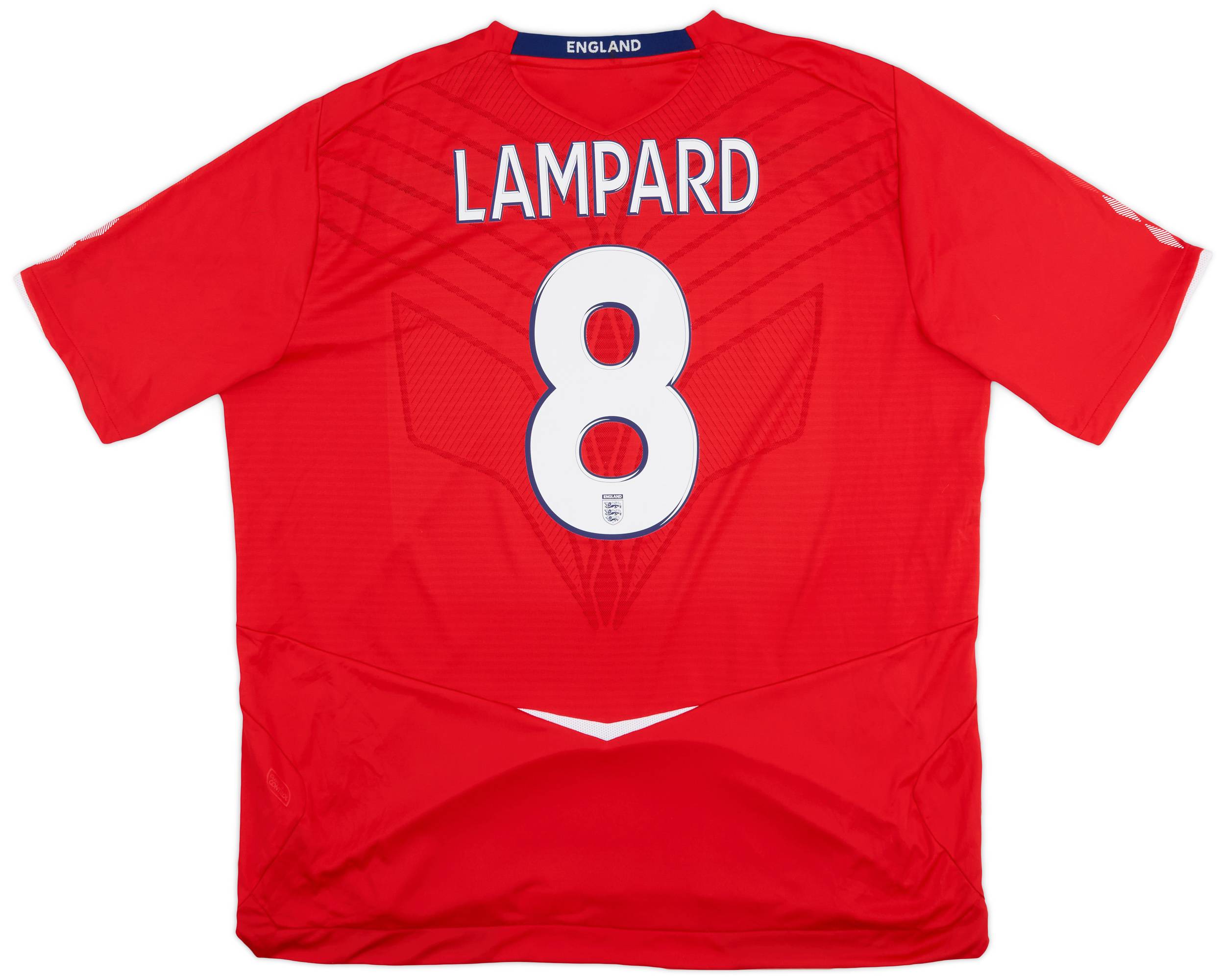 2008-10 England Away Shirt Lampard #8 - 9/10 - (3XL)