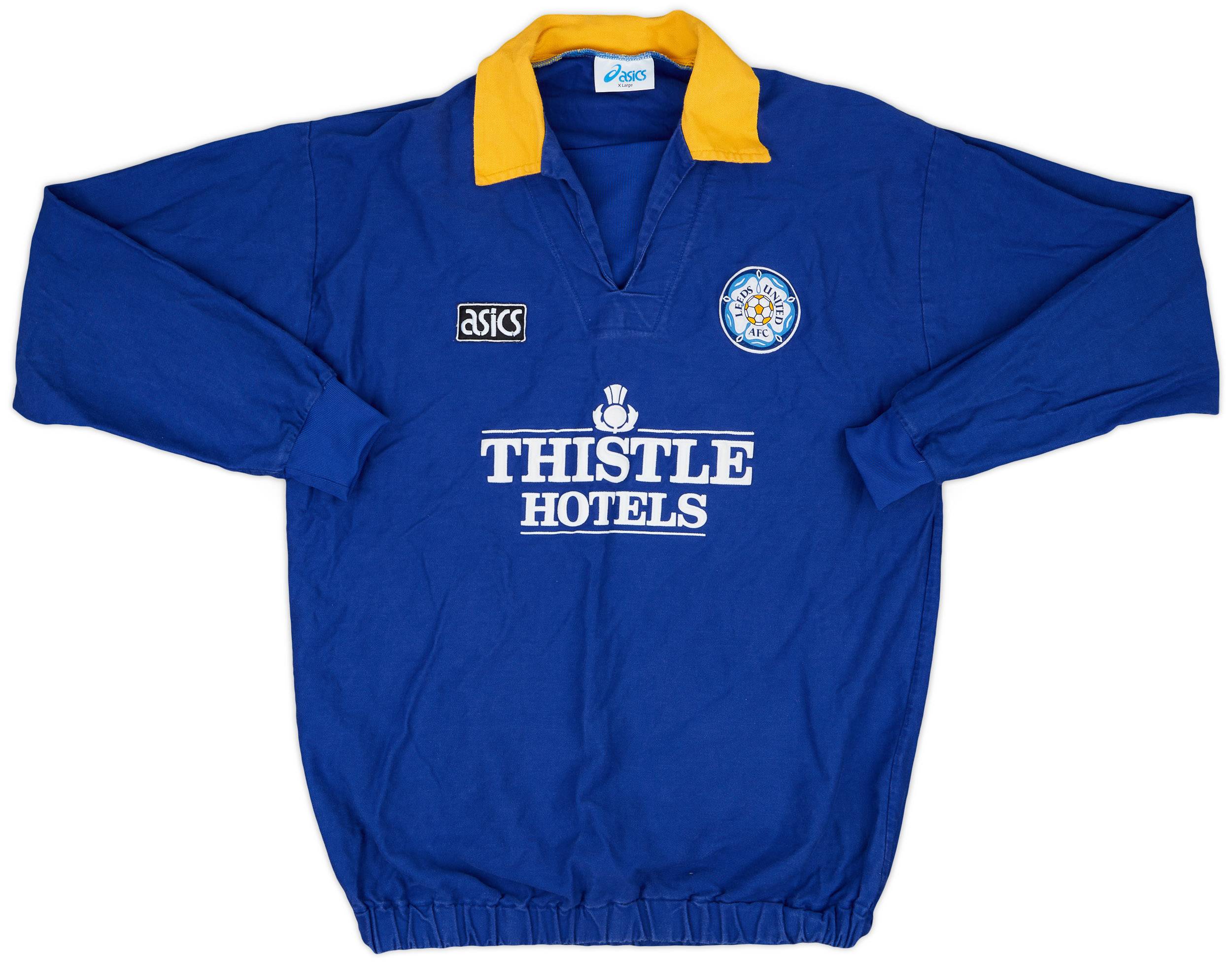1993-95 Leeds United Asics Drill Top - 8/10 - (XL)