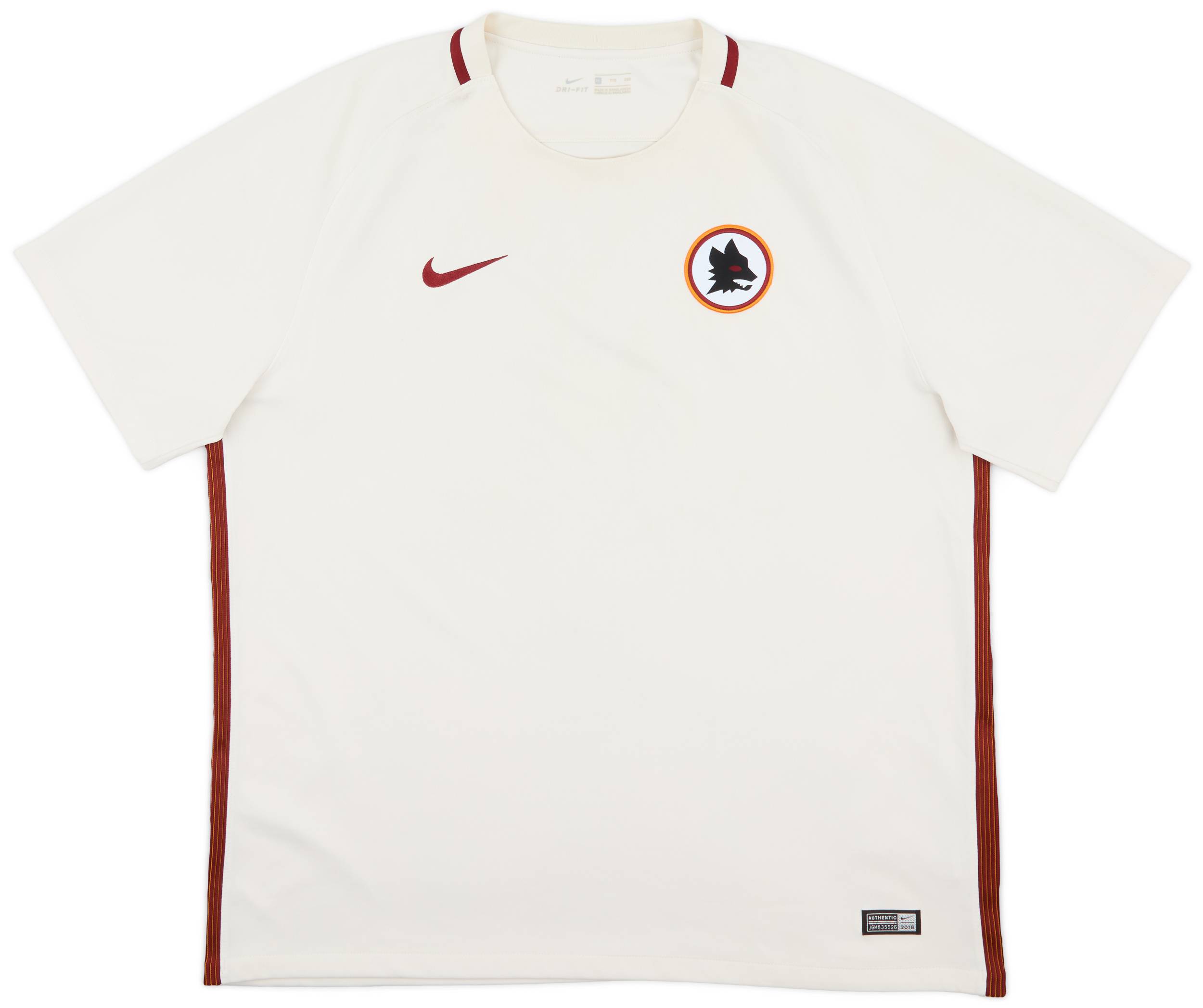 2016-17 Roma Away Shirt Dzeko #9 - 7/10 - (XXL)