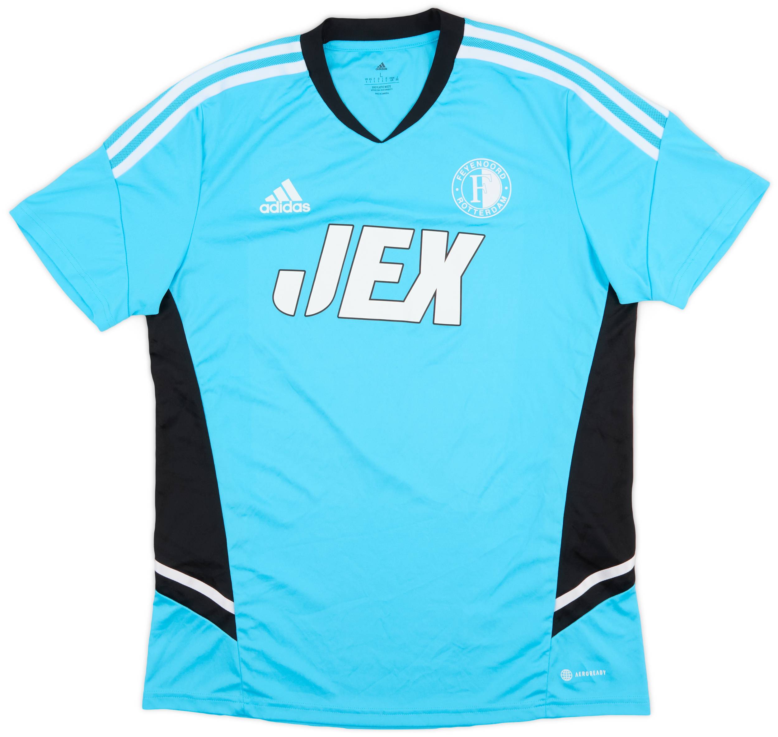 2022-23 Feyenoord adidas Training Shirt - 9/10 - (L)