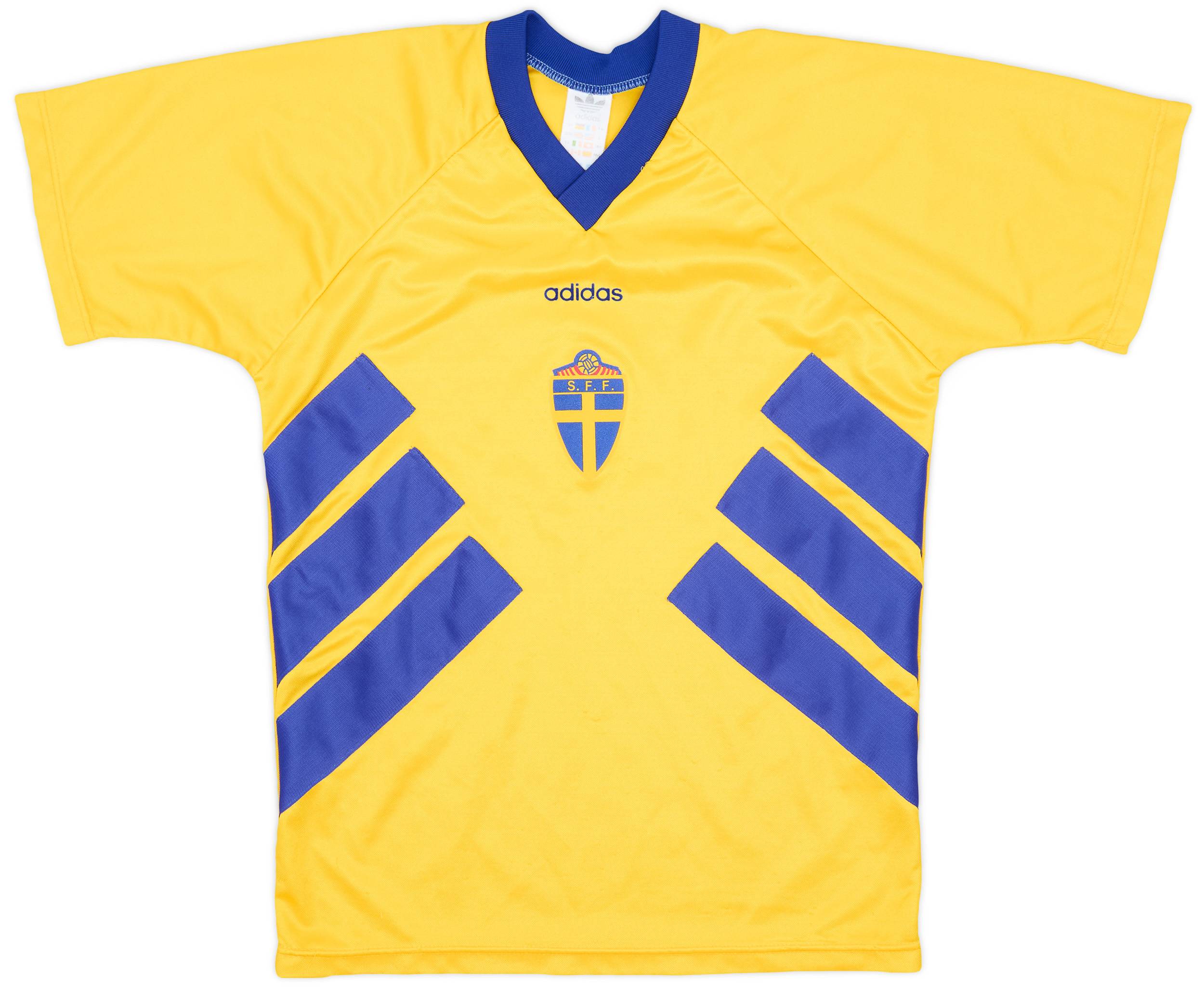1994-96 Sweden Home Shirt - 7/10 - (L.Boys)