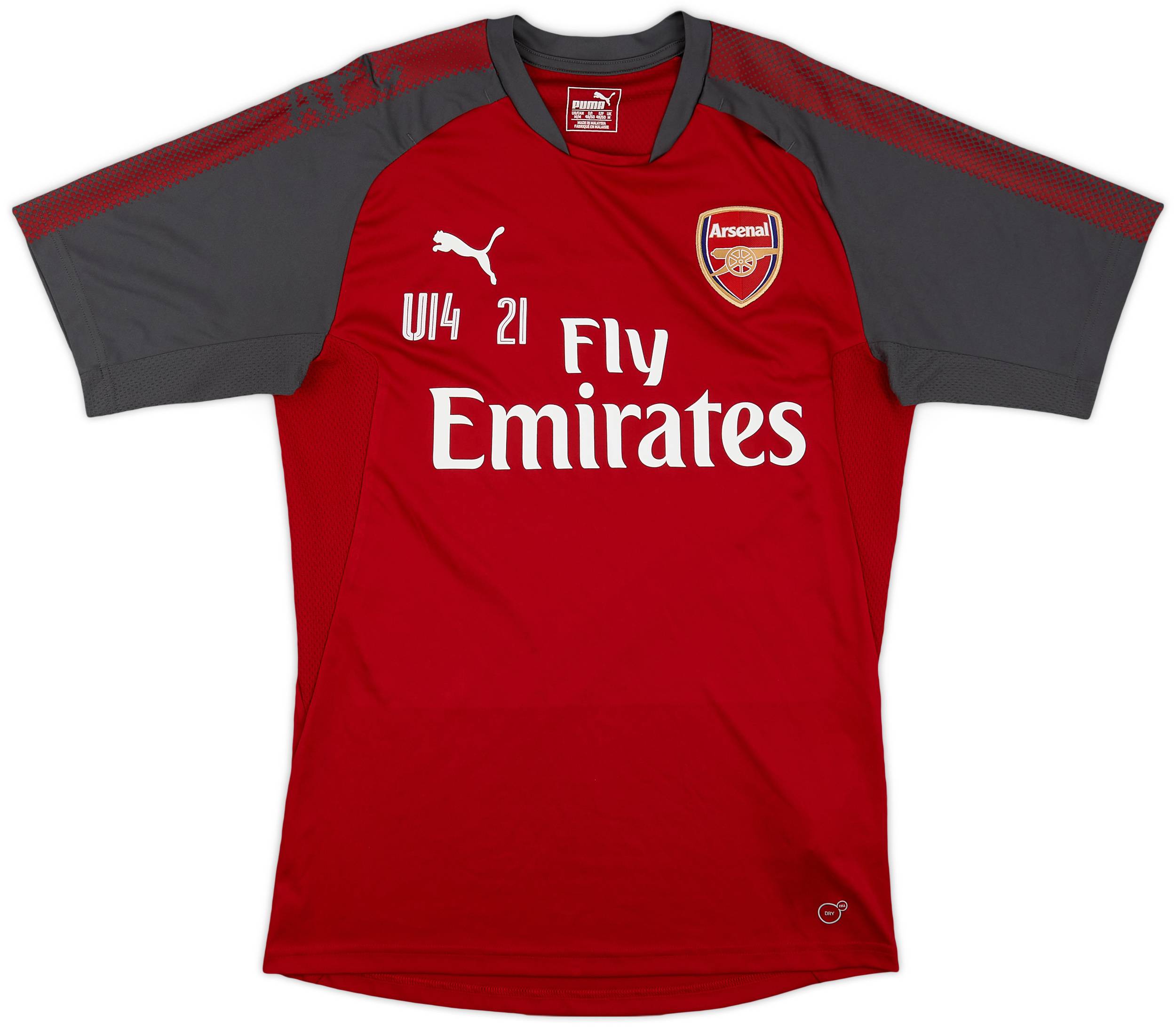 2017-18 Arsenal Youth Player Issue Training Shirt #21 - 10/10 - (M)
