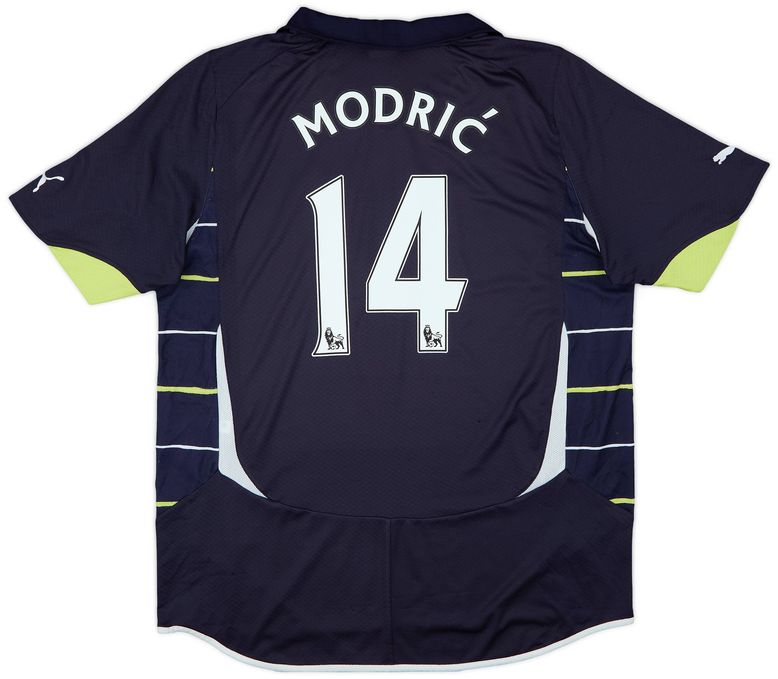 2010-11 Tottenham Third Shirt Modric #14 - 5/10 - (XL)