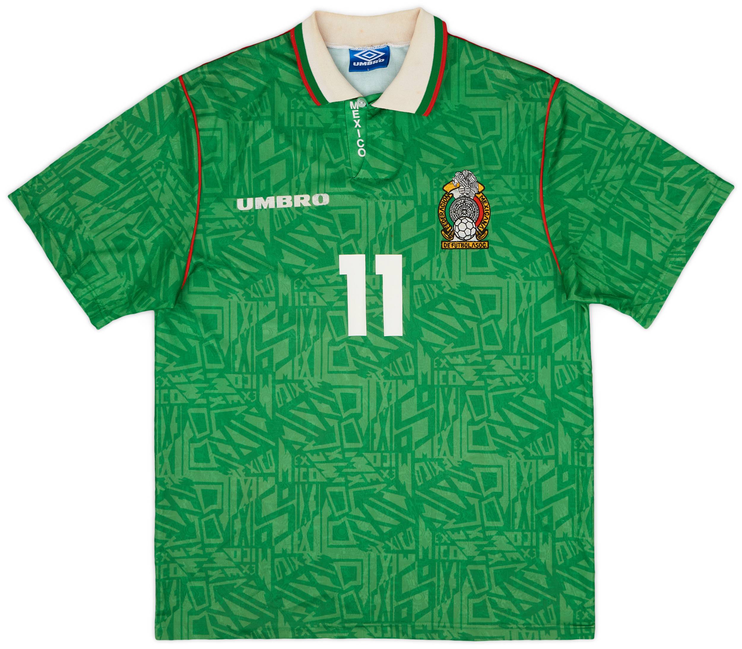 の 人気アイテムランキング - #11 Shirt Home Mexico 1992-94 5/10 (L) - ウェア