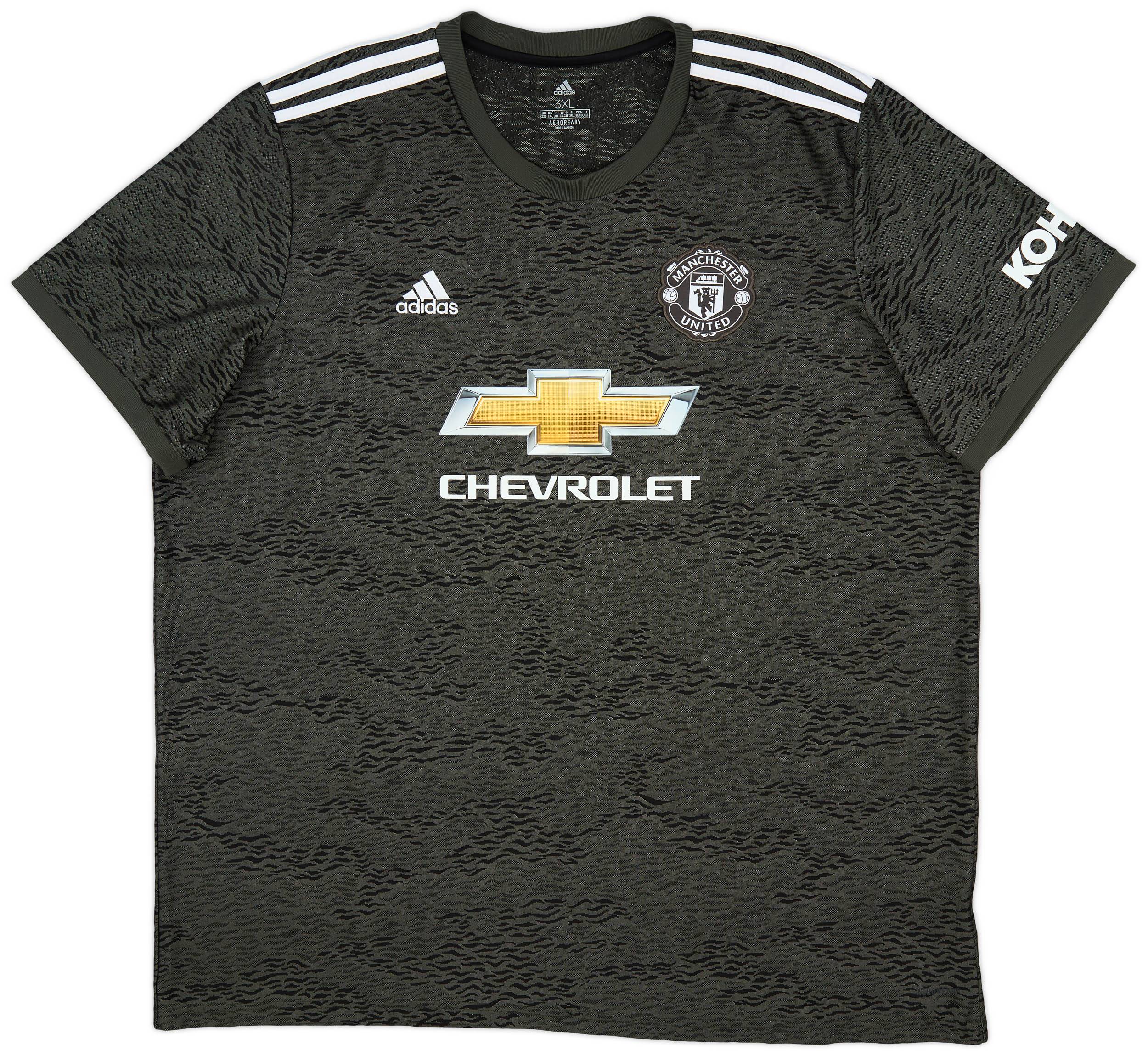 2020-21 Manchester United Away Shirt - 10/10 - (3XL)