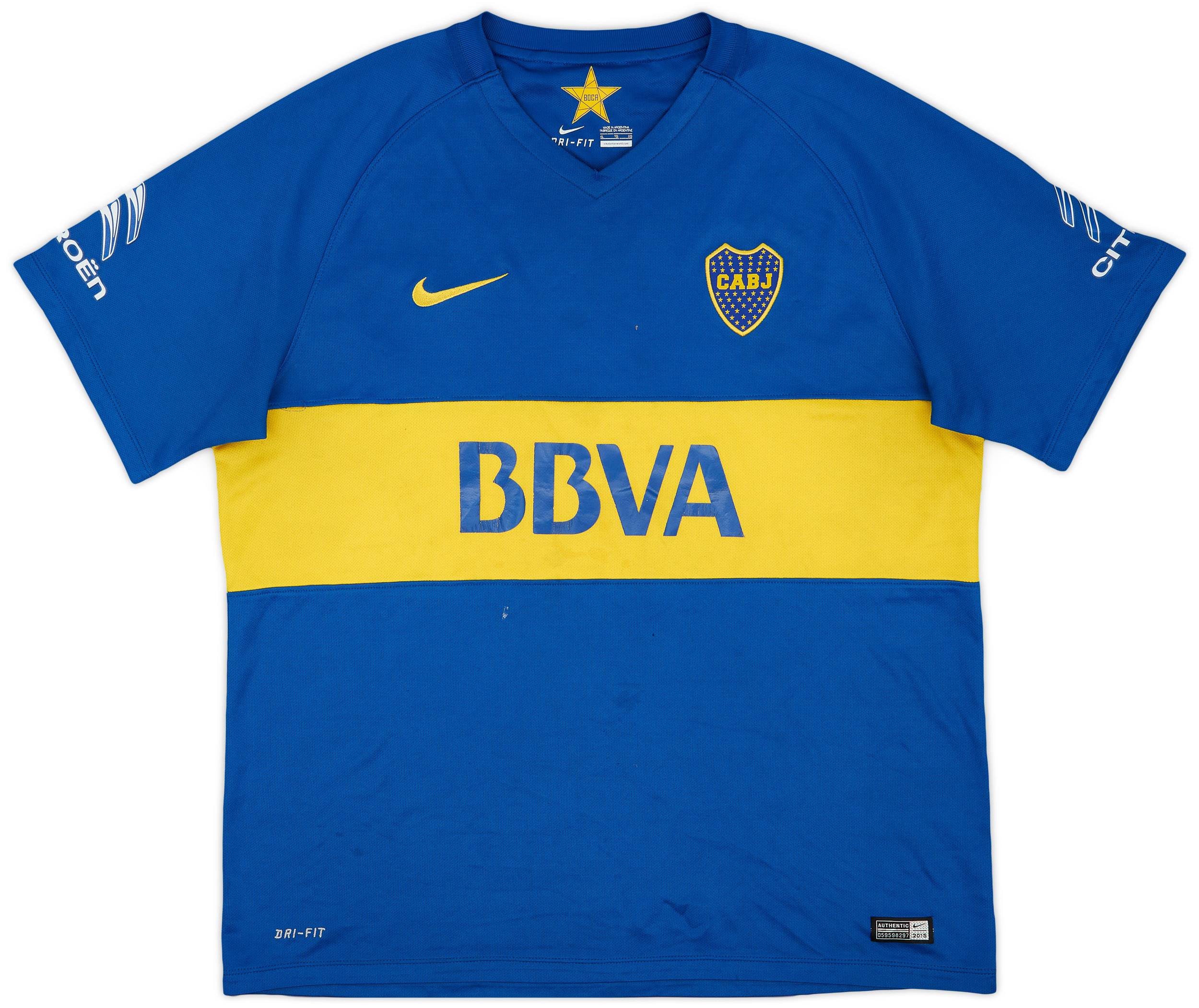 2015-16 Boca Juniors Home Shirt - 6/10 - (XL)