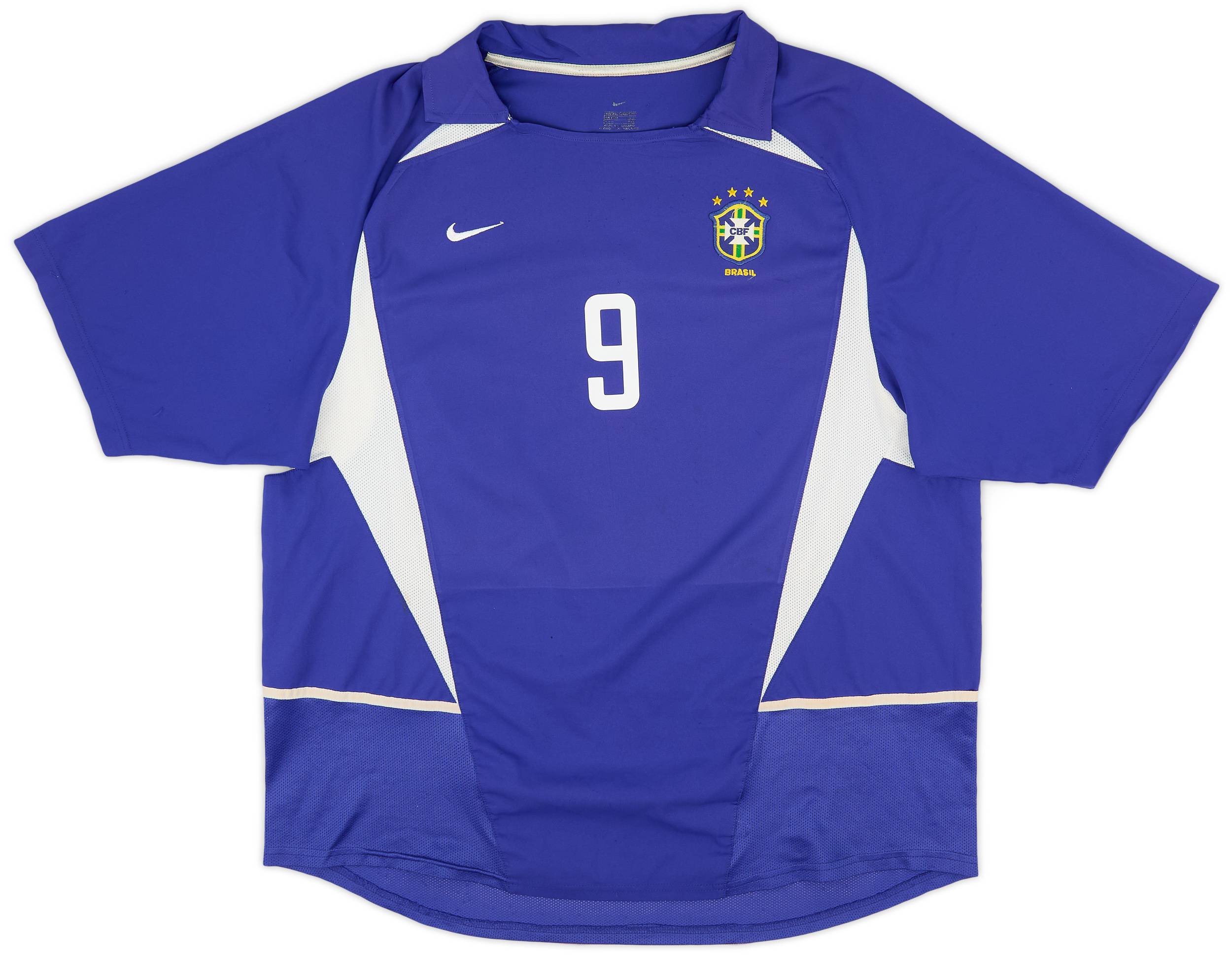 Nike ブラジル代表 Ronaldo 9 Lサイズ シャツ 人気 ナイキ ブラジル代表 シャツ 背番号9 L ロナウド - メルカリ