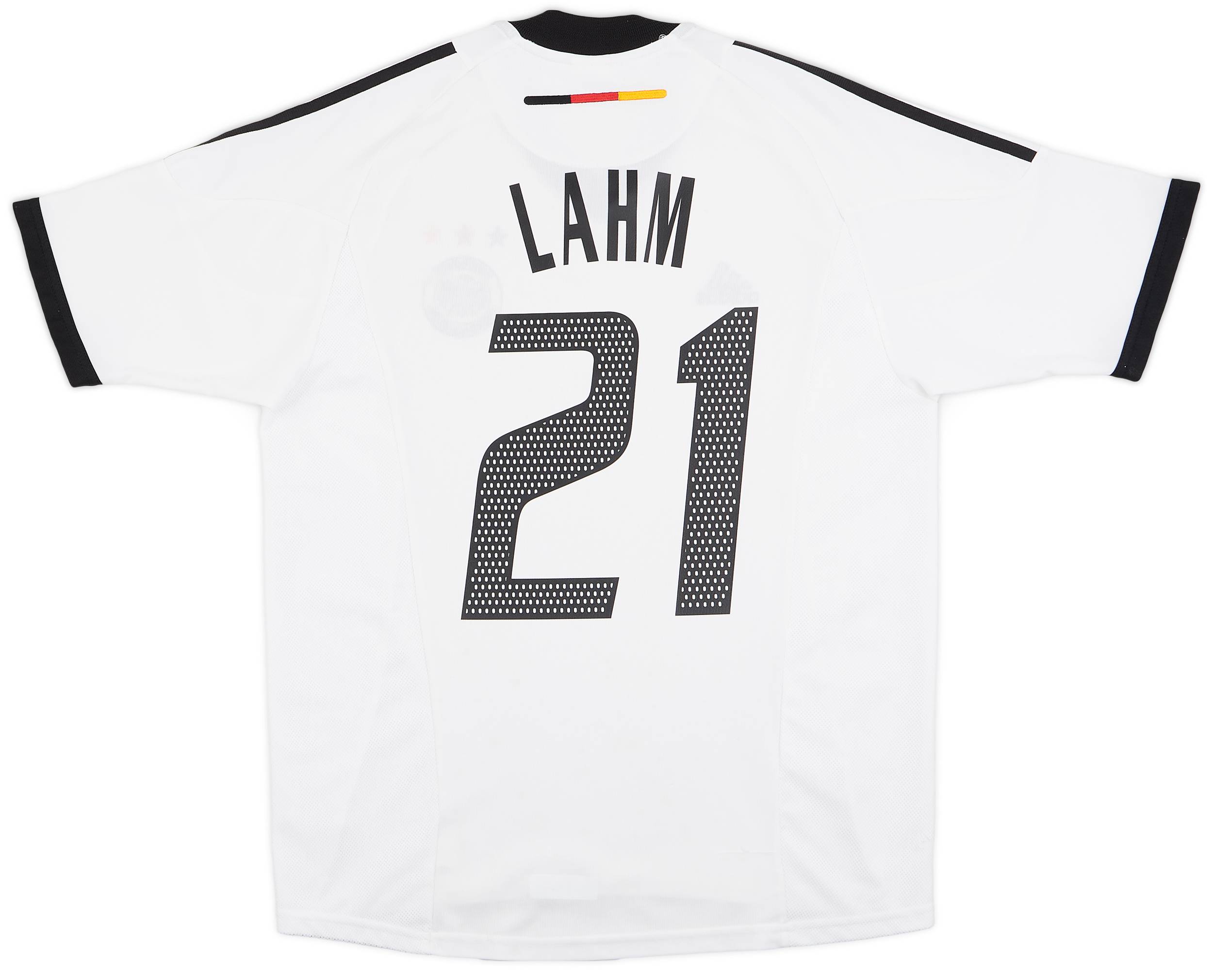 2002-04 Germany Home Shirt Lahm #21 - 9/10 - (M)