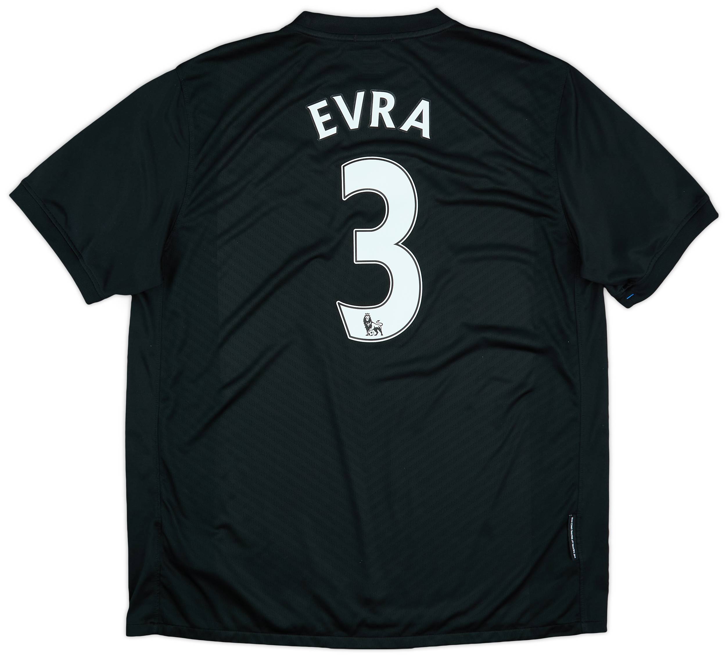 2009-10 Manchester United Away Shirt Evra #3 - 8/10 - (XL)