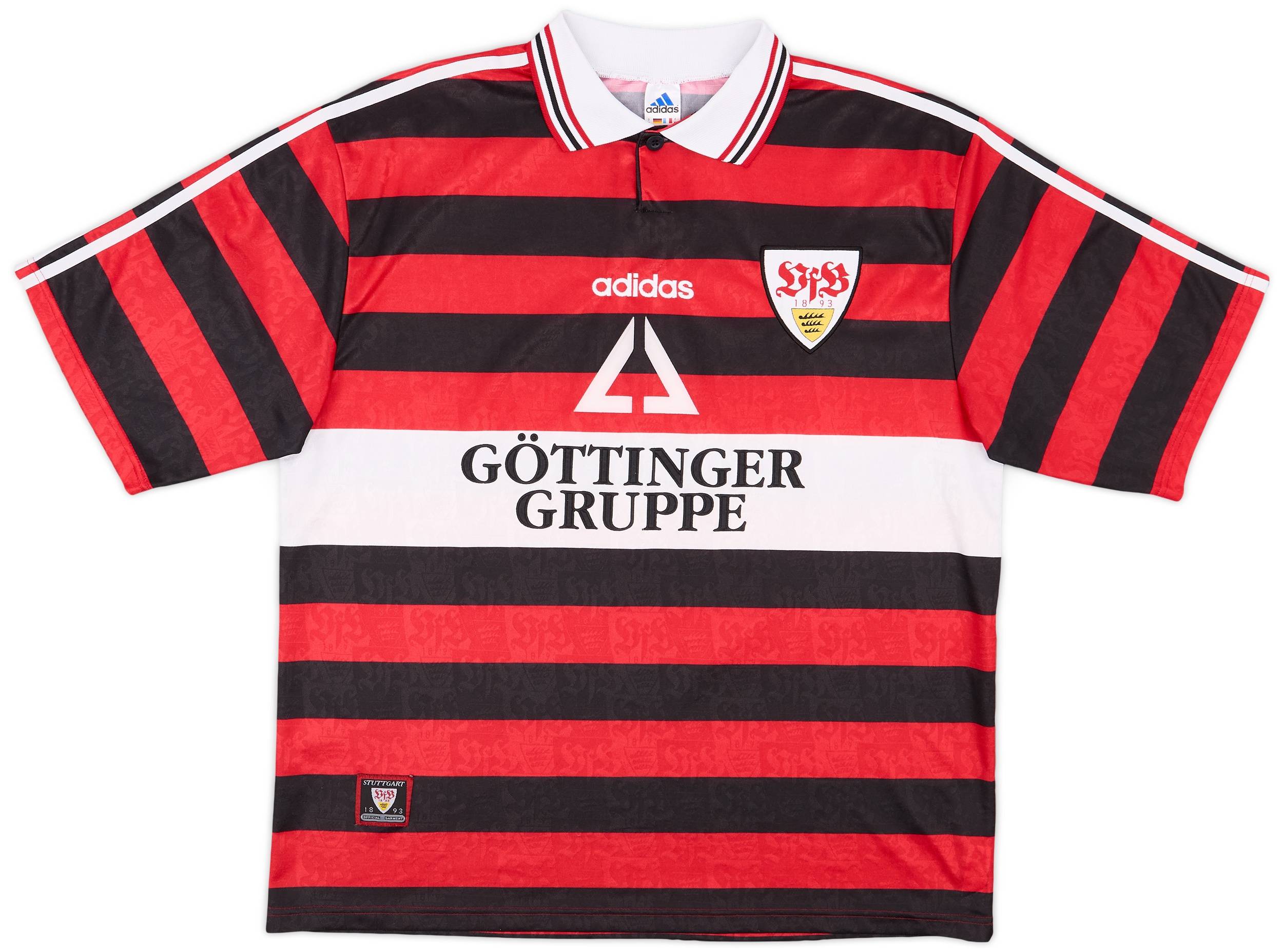 1997-98 Stuttgart Away Shirt - 9/10 - (XL)