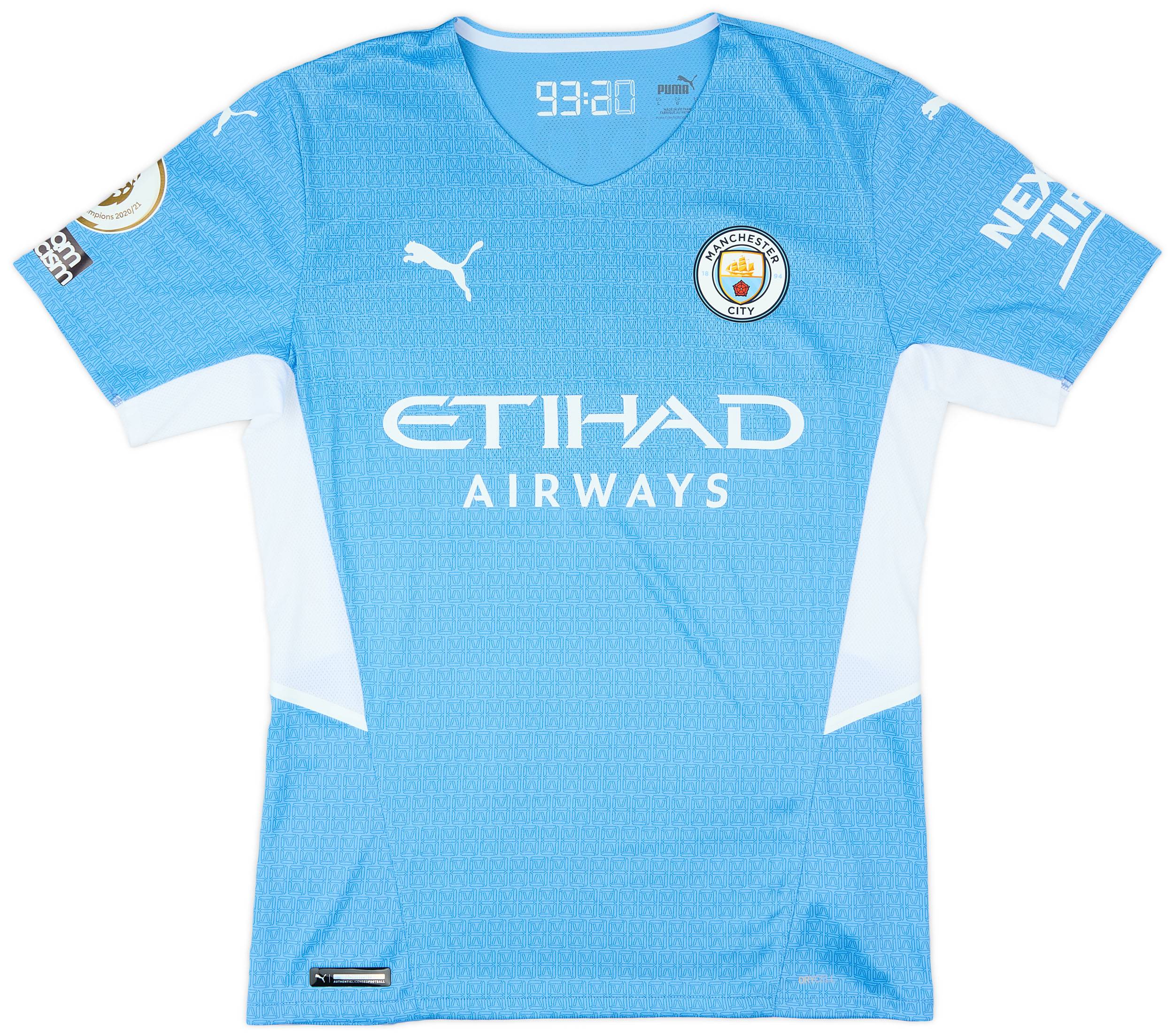 PUMA マンチェスター・シティ GÜNDOĞAN 8番 シャツ 2021-22 Manchester City Match Issue Home Shirt Gündoğan #8