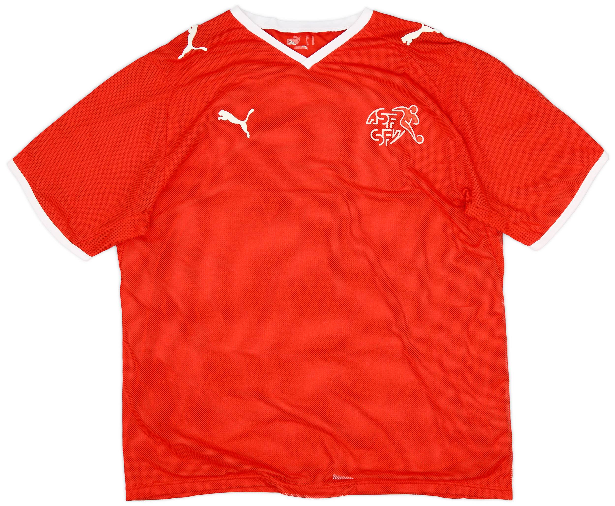 2008-10 Switzerland Home Shirt - 8/10 - (XL)