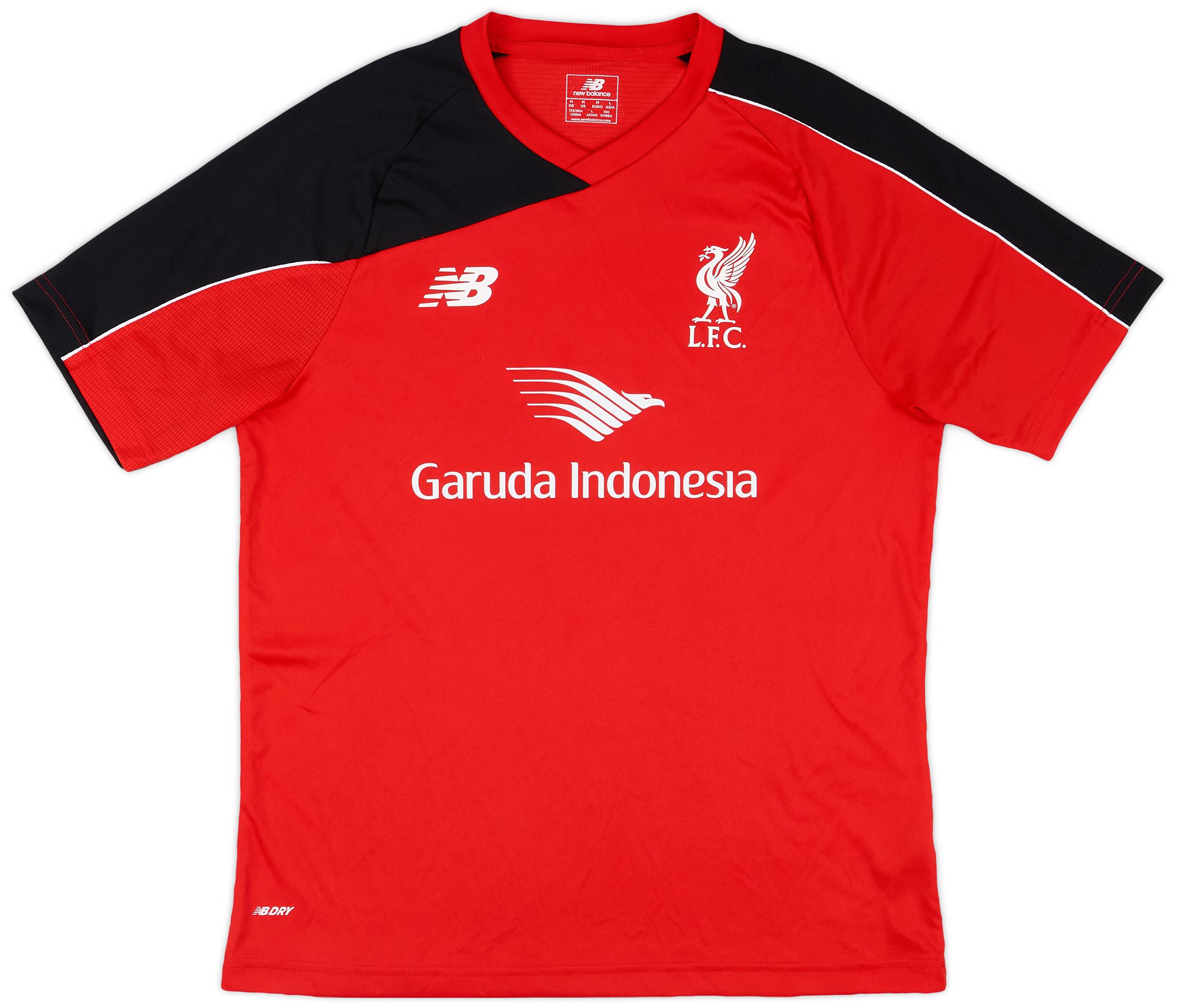 2015 16 Liverpool New Balance Training Shirt 8 10 M