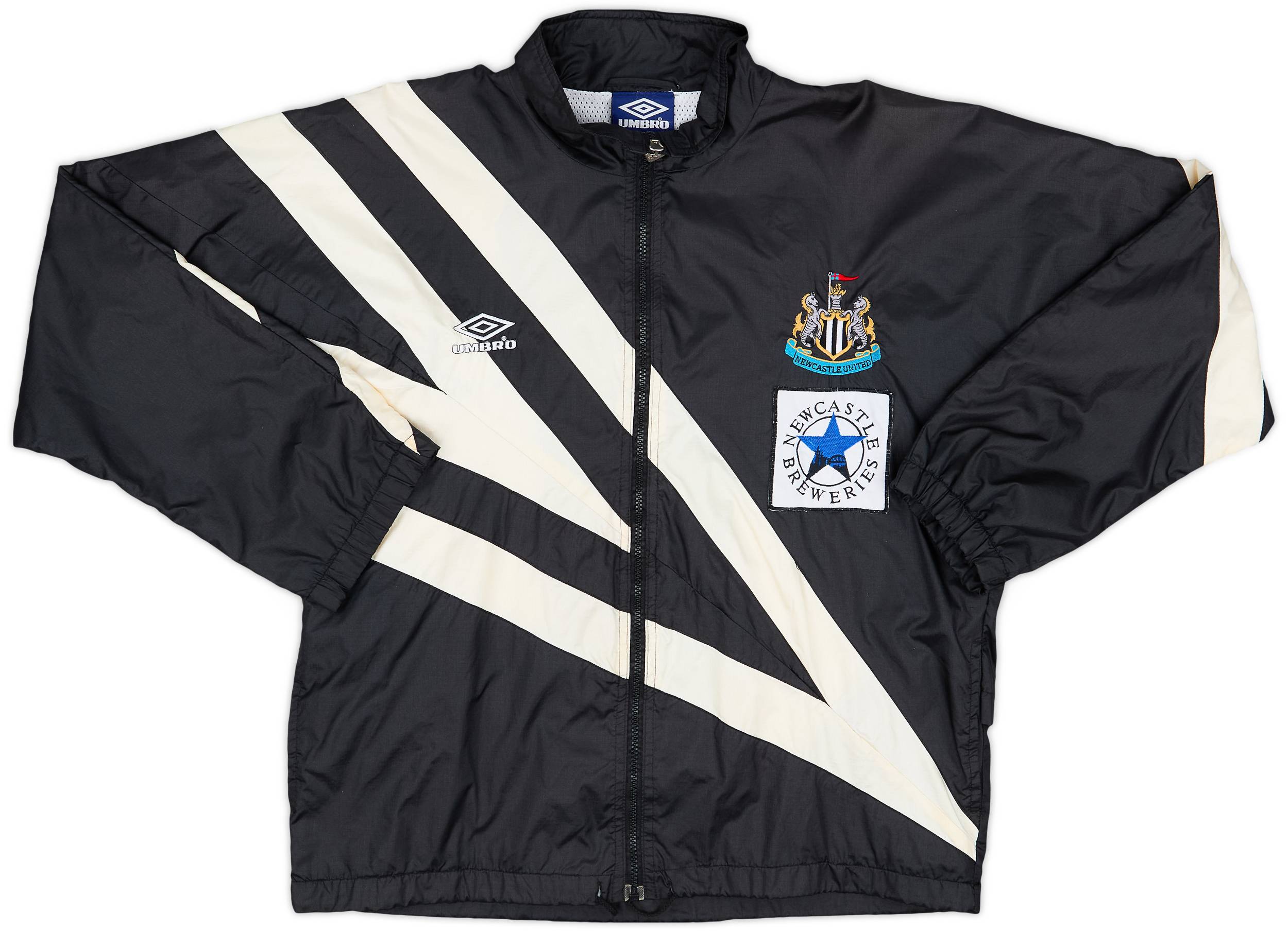 90s umbro Newcastle United FC トラックジャケット 1991-93 Newcastle Umbro Track Jacket - 8/10 - (S)