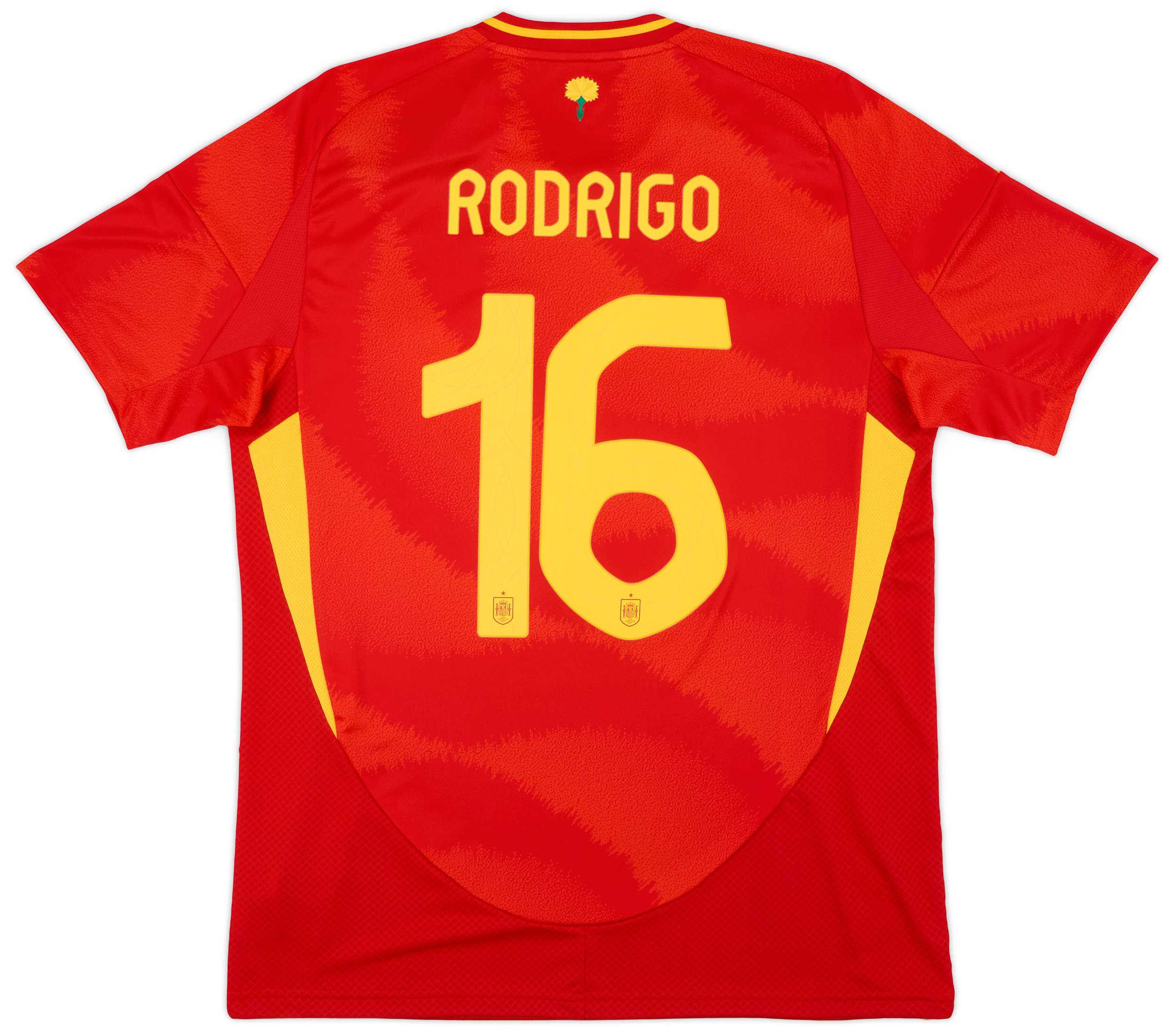 2024-25 Spain Home Shirt Rodrigo #16