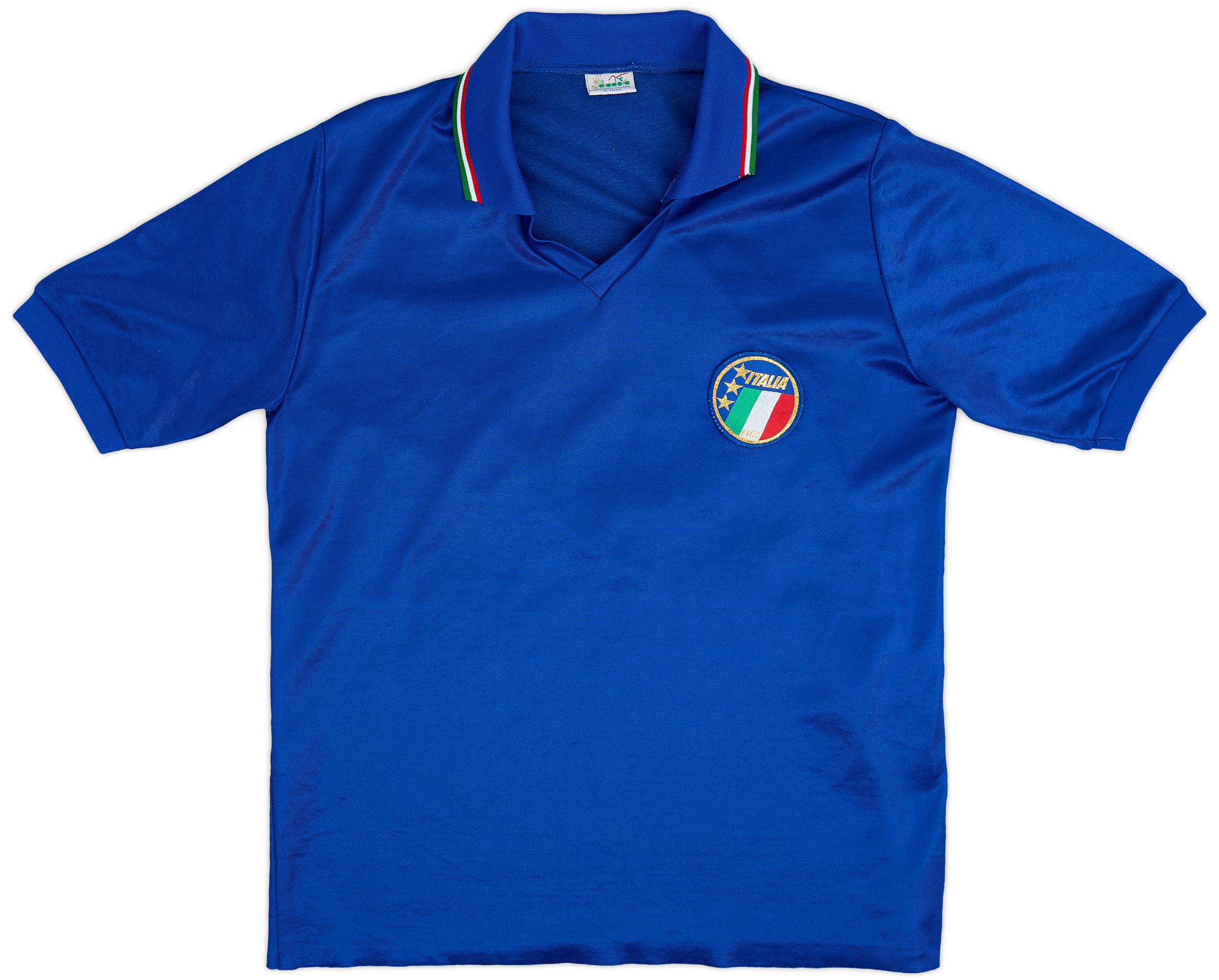1986-88 Italy Home Shirt #9 - 9/10 - (M)