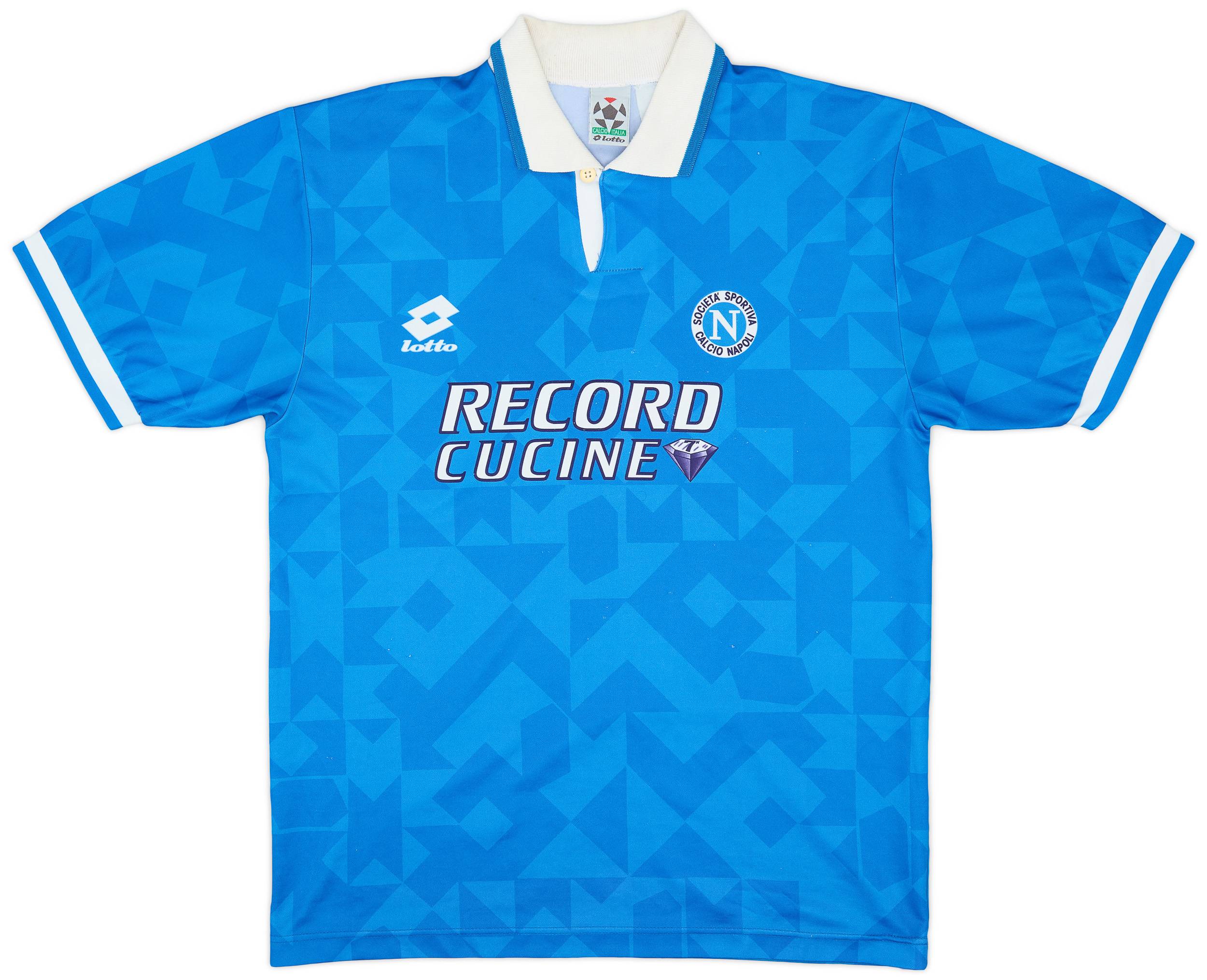 1994-96 Napoli Home Shirt - 7/10 - (L)