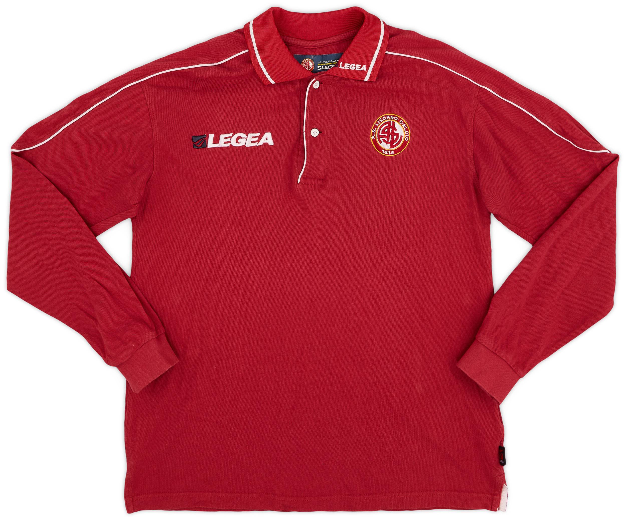 2018-19 Livorno Legea Polo L/S Shirt - 8/10 - (S)