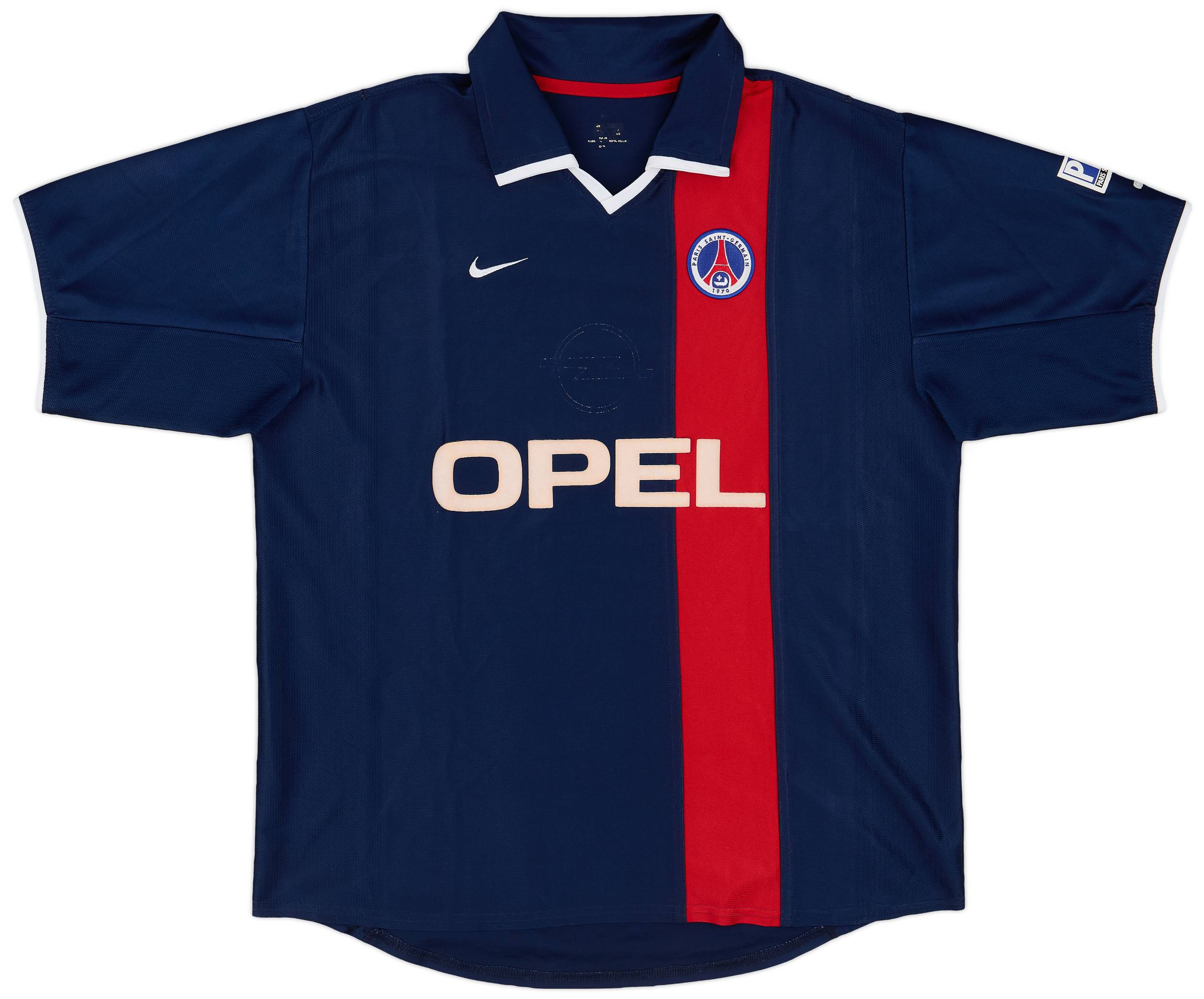 Retro Football Shirts Soccer Jersey Score Draw Kits 2001-02 Paris Saint-Germain Home Shirt 4/10 (XL)