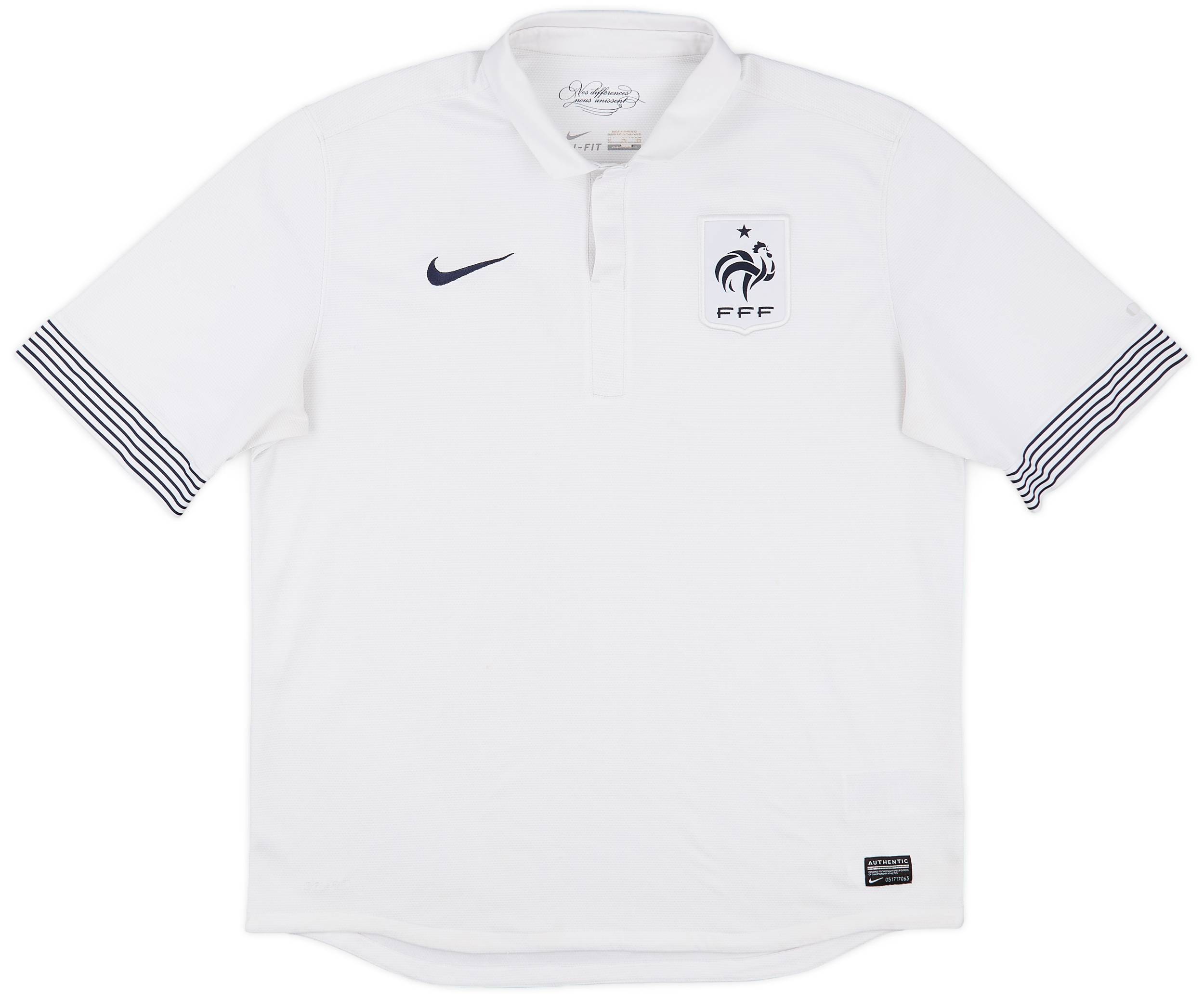 2012-13 France Away Shirt - 6/10 - (XL)