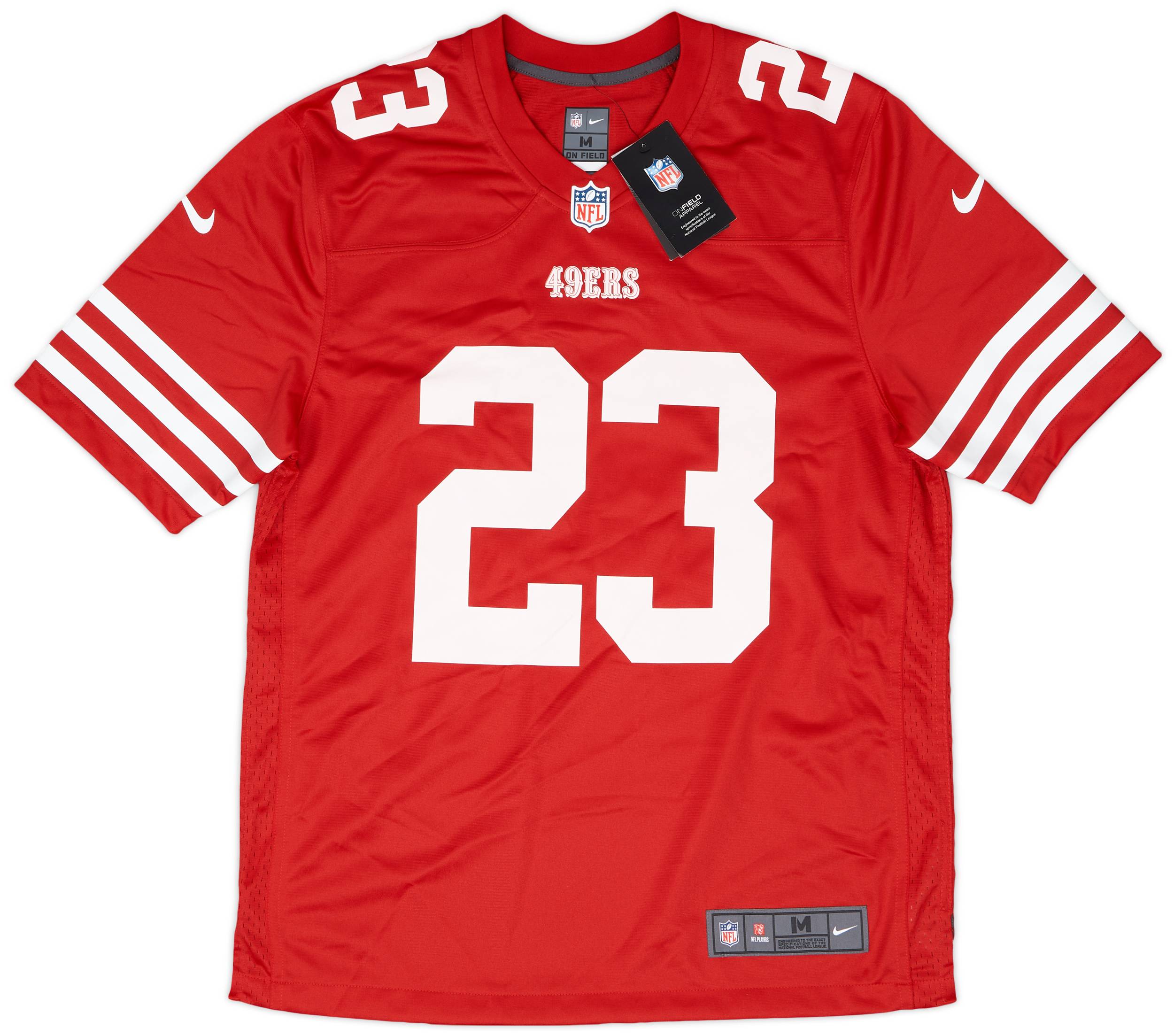 2022-24 San Francisco 49ers McCaffrey #23 Nike Game Home Jersey (M)