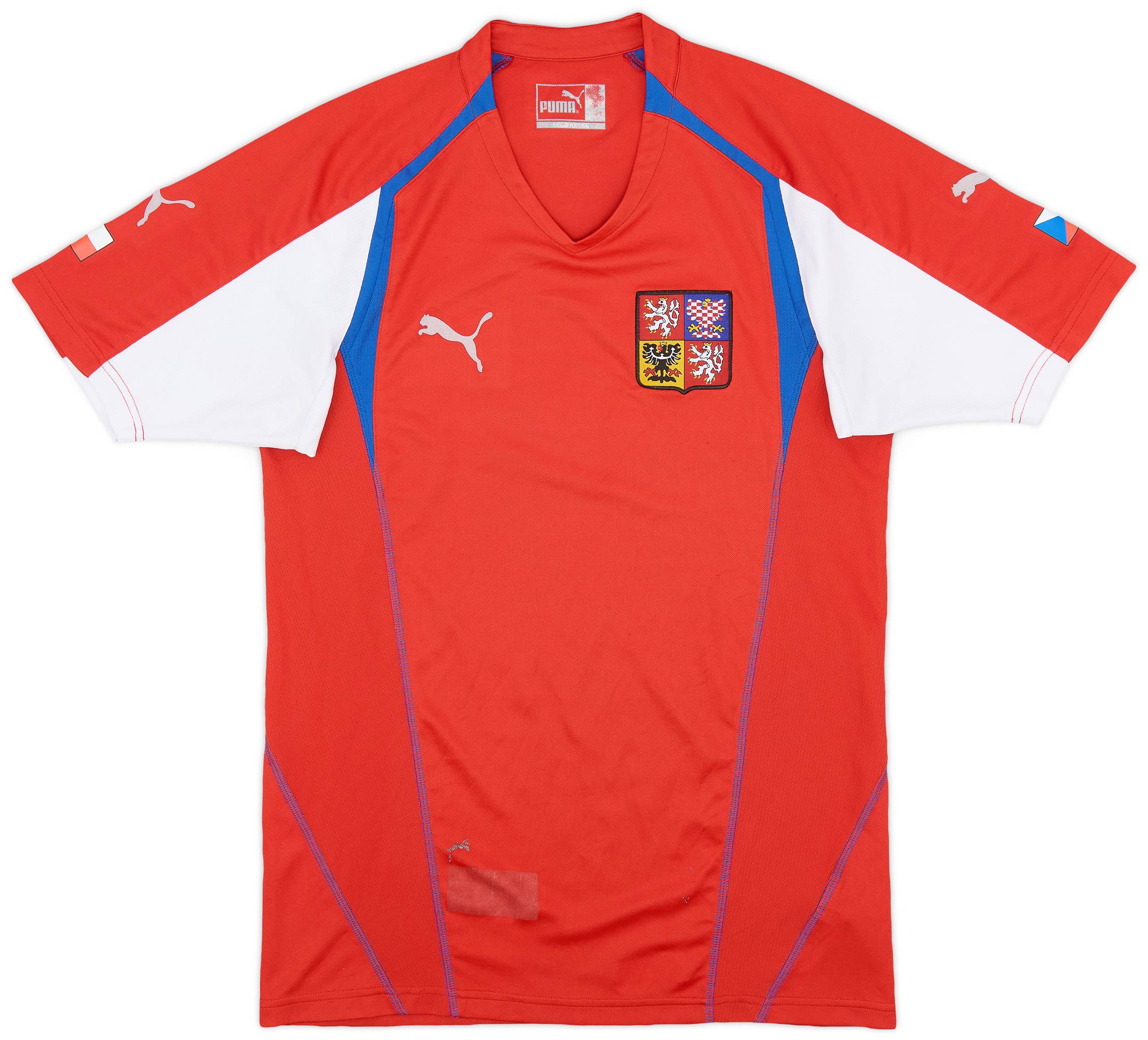 2003-04 Czech Republic Home Shirt - 7/10 - (XL.Boys)