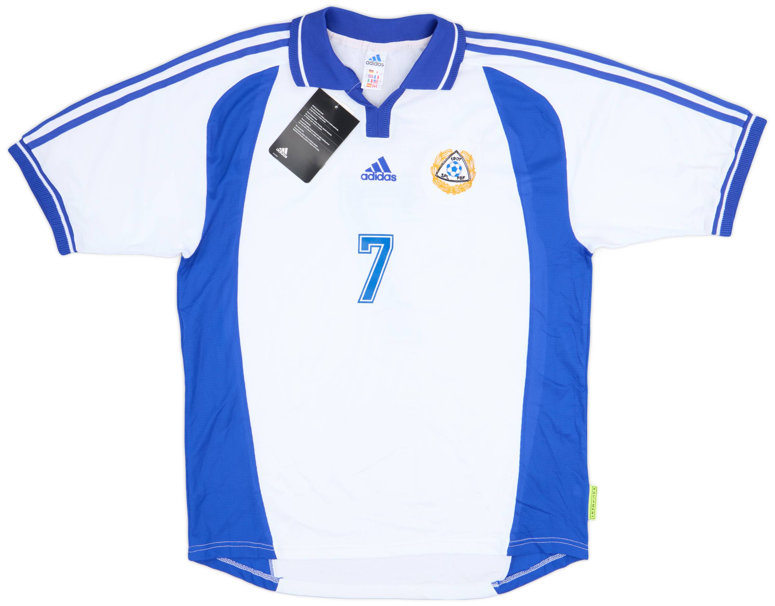 2000-02 Finland Player Issue Home Shirt #7 (XL)